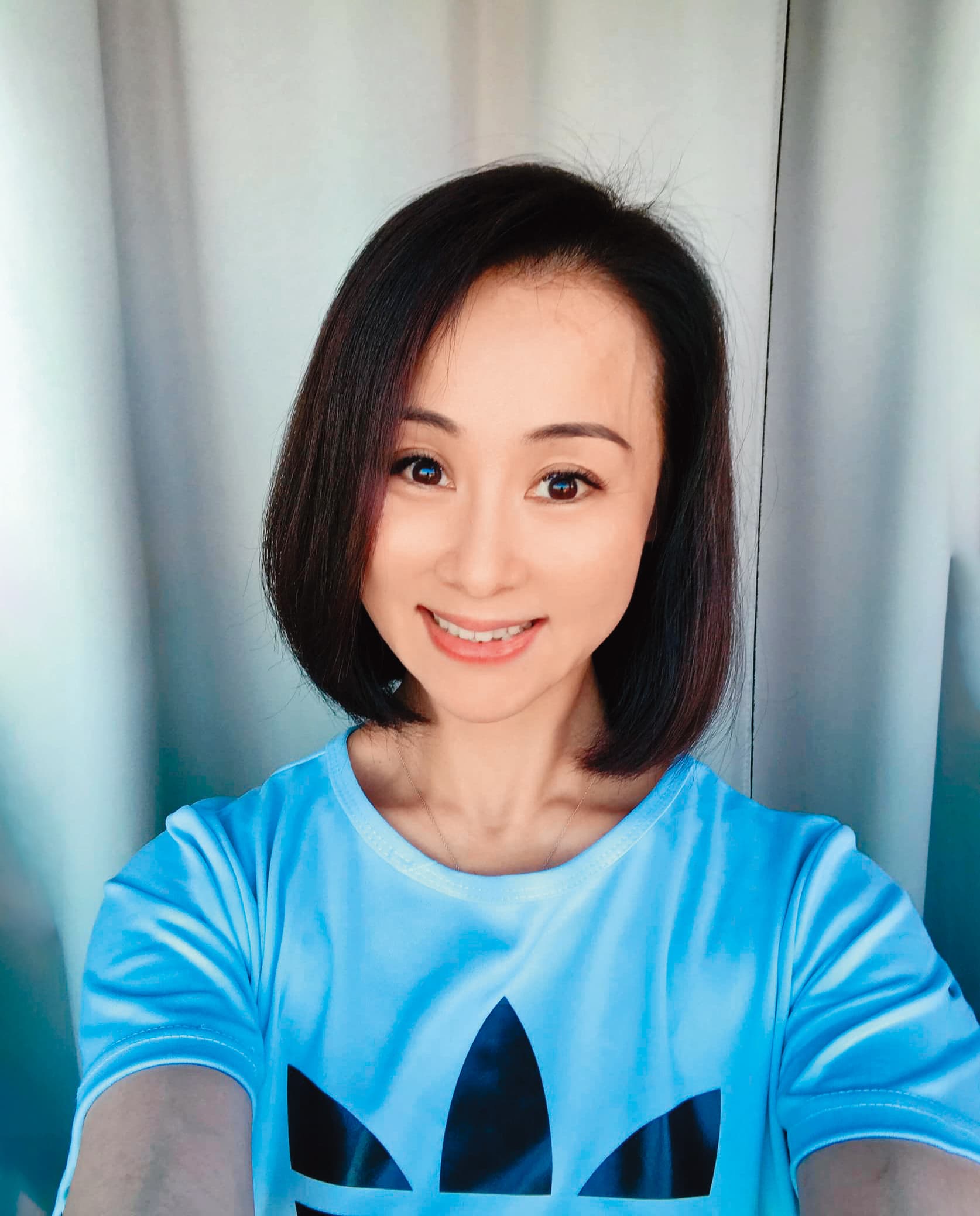 兵家綺孝心照料失智症的父親,讓她至今堅絕不婚。(翻攝兵家綺臉書)
