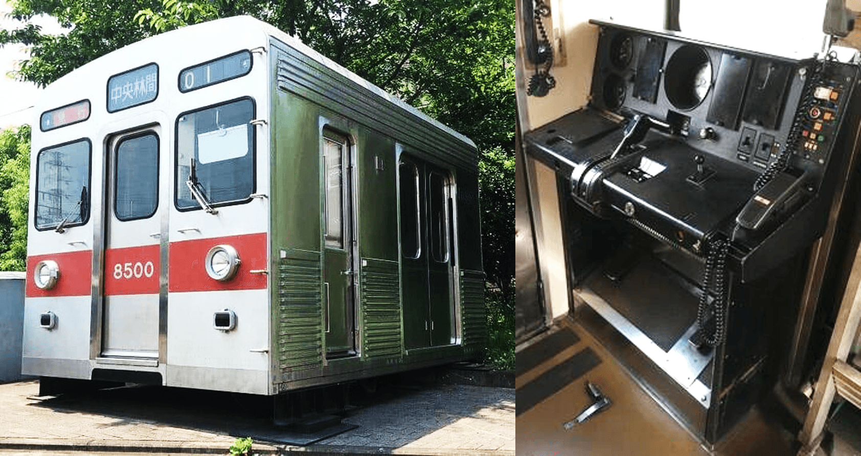 電車車廂也可依購賣者需求切割成指定長度,但因有加工再製費用總價為2420萬日圓(約新台幣610萬元)。另有單獨販售駕駛台,售價85萬日圓(約新台幣22萬元)。(圖片翻攝東急電鉄官網)
