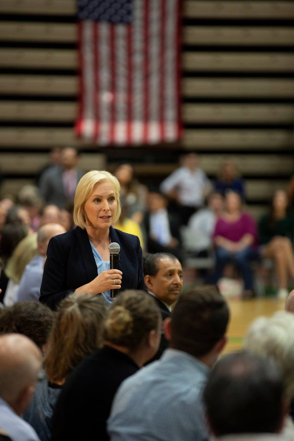 陸天娜是美國民主黨資深議員。(翻攝Kirsten Gillibrand Facebook)
