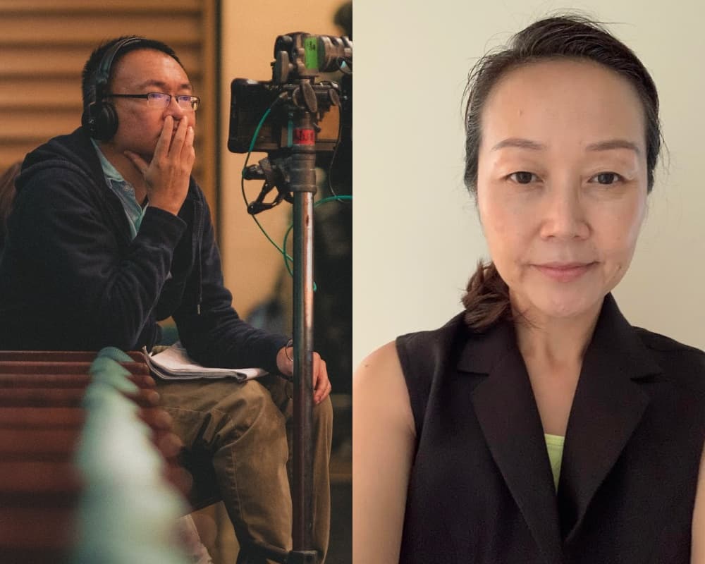 何蔚庭(左)、胡至欣(右)《青春弒戀》讓諸多演員交出華麗的變身演出,顯現改造功力。(金馬獎執委會提供)
