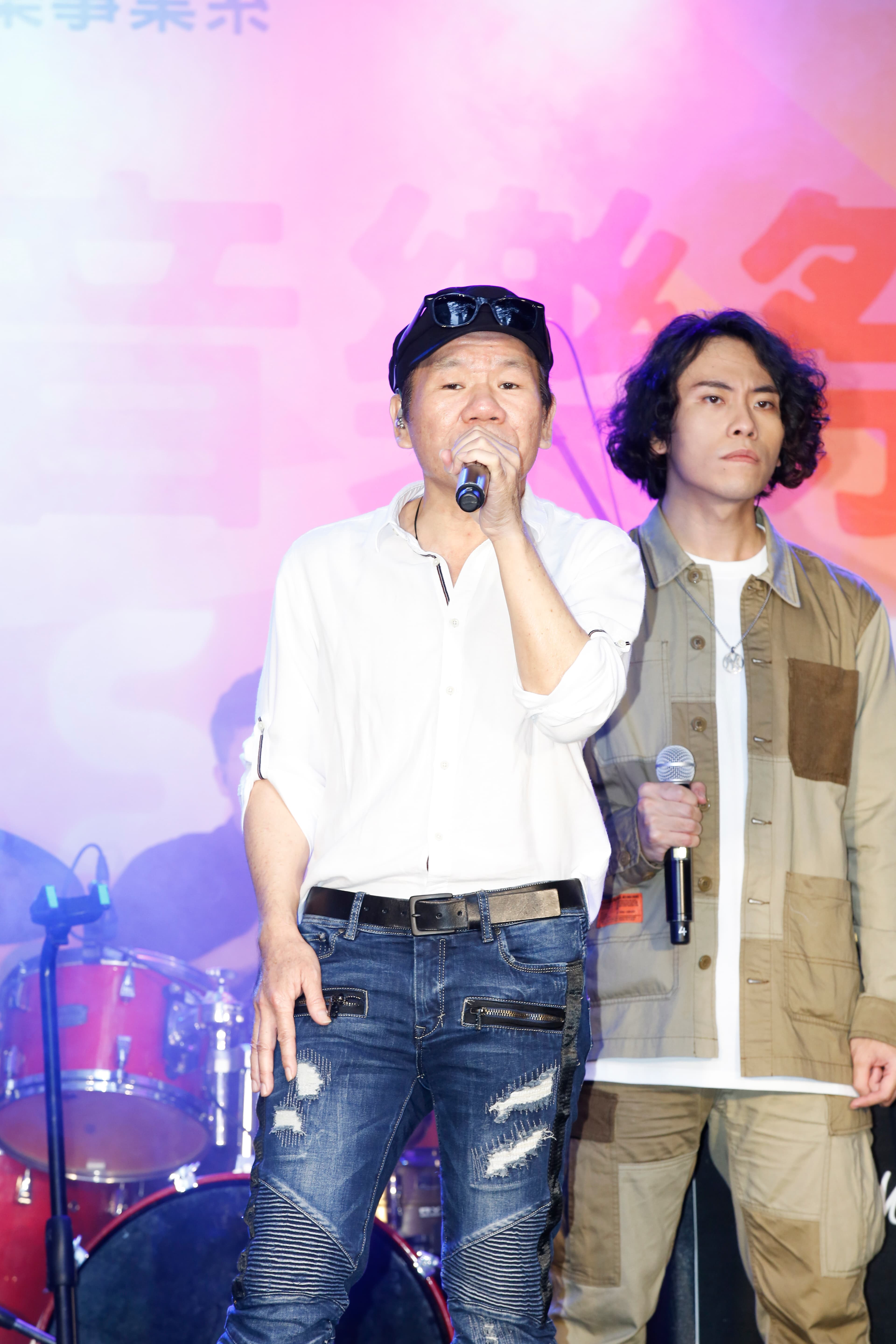 趙傳現場演出嗓音仍一如以往動人。