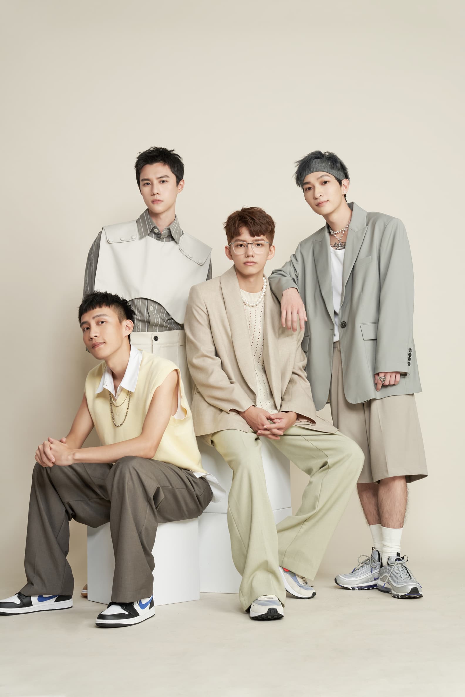伊林日系搖滾樂團noovy在「J series FESTIVAL日劇嘉年華」台北現場熱鬧開場。(伊林娛樂提供)