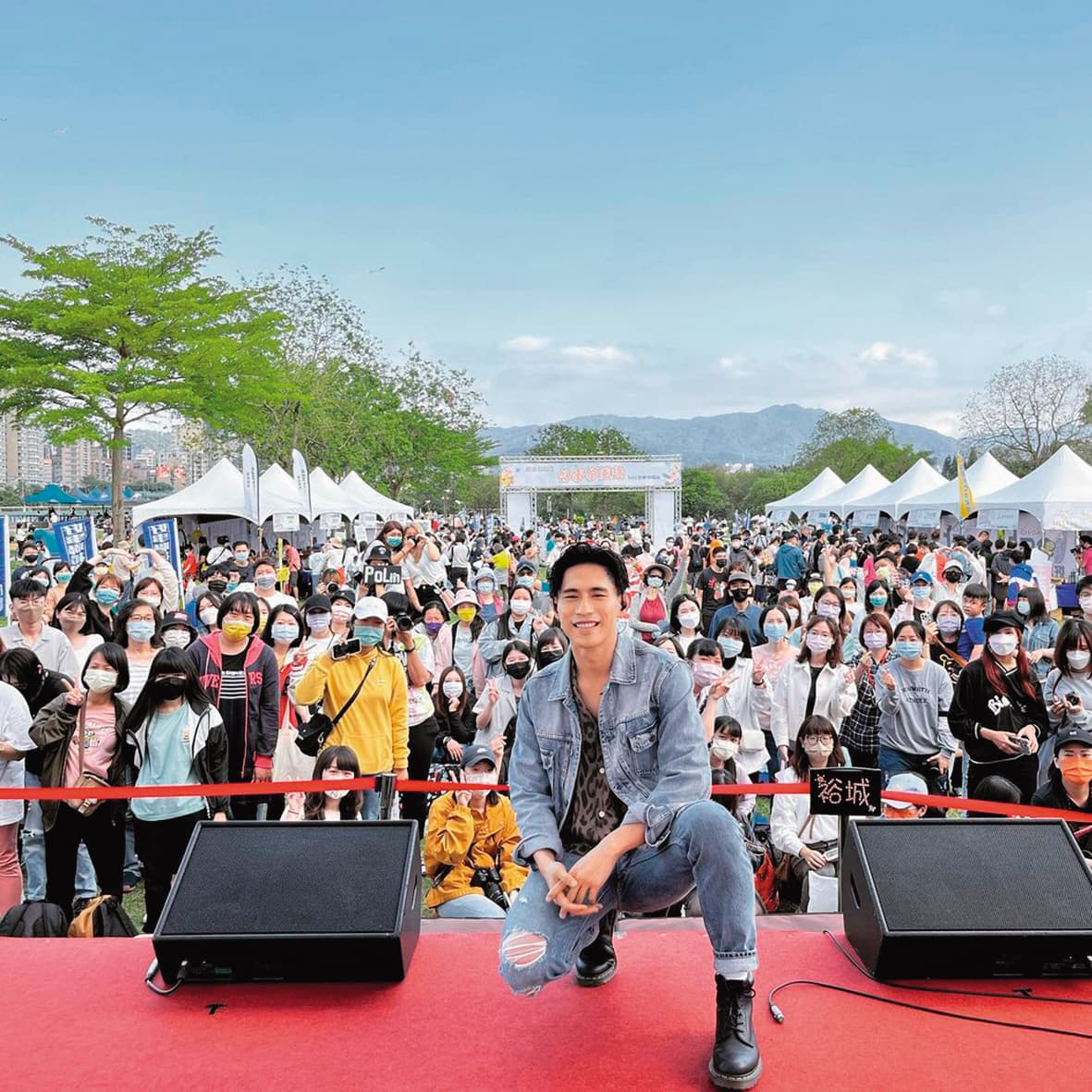 柏霖沙啞溫潤的嗓音,在《聲林之王3》一鳴驚人,更圈粉無數。(翻攝自柏霖IG)