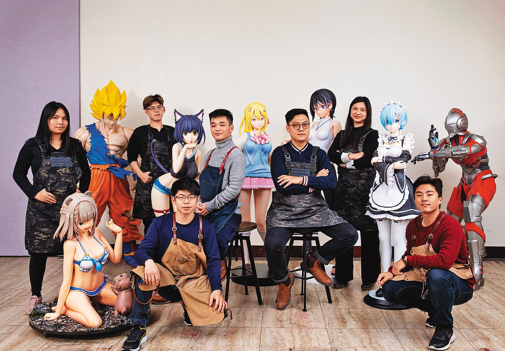 陳威閔成立BS STUDIO約2年,技術人員多是自行培訓。(BS STUDIO提供)
