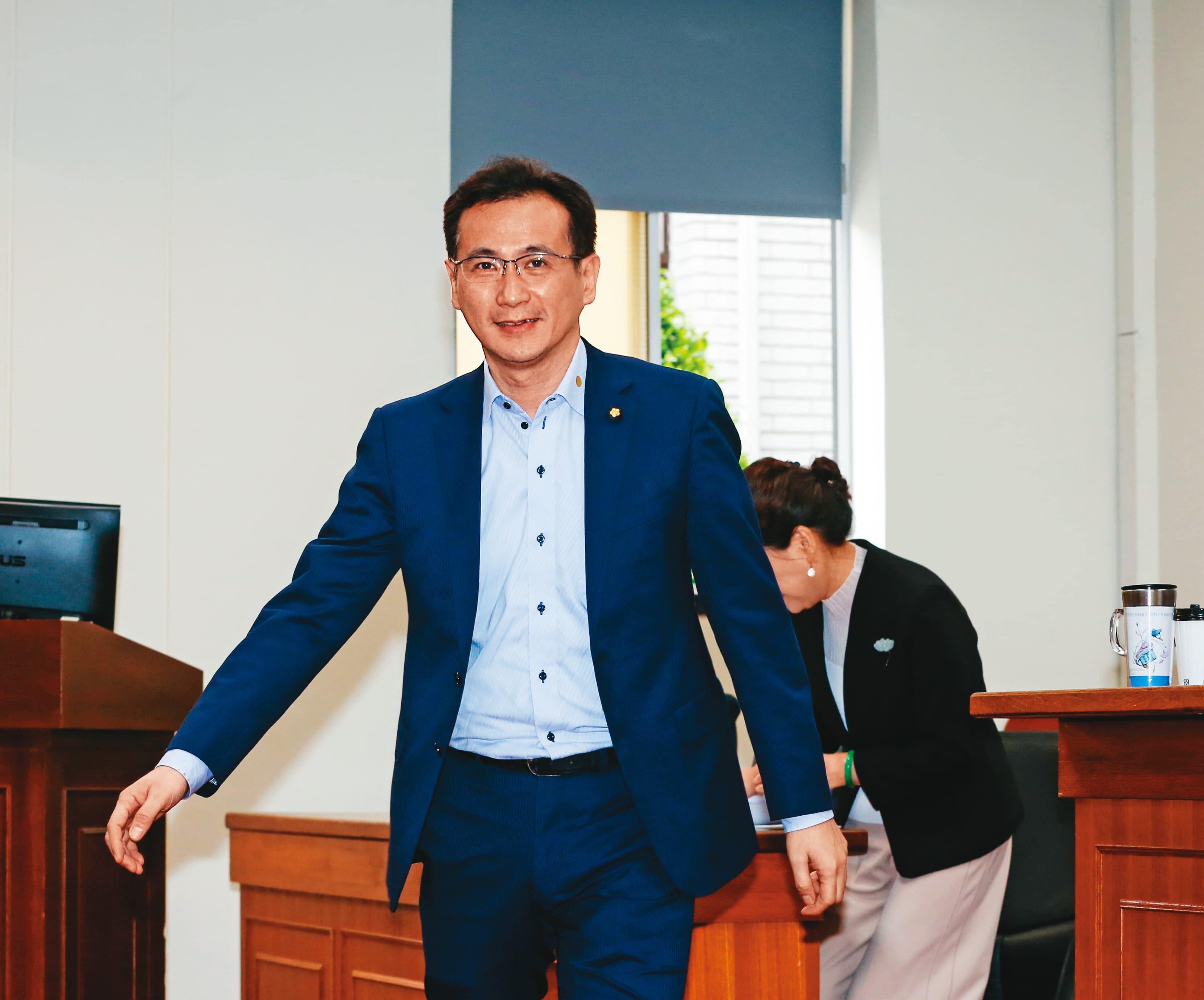 鄭運鵬(圖)擔任民進黨團幹事長曝光度高,被視為桃園立委中最可能接棒鄭文燦的人選。