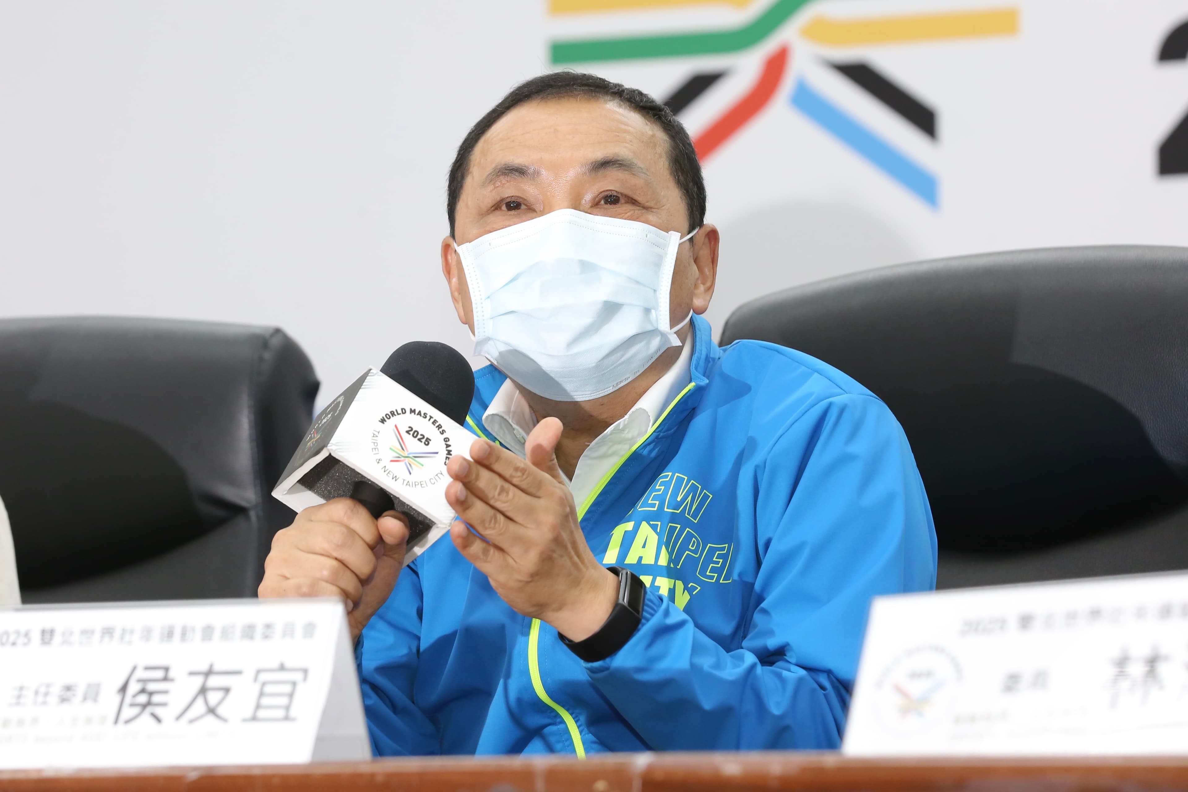 侯友宜致詞時脫口說出:「這也是我任期最後一年」,引發許多聯想。