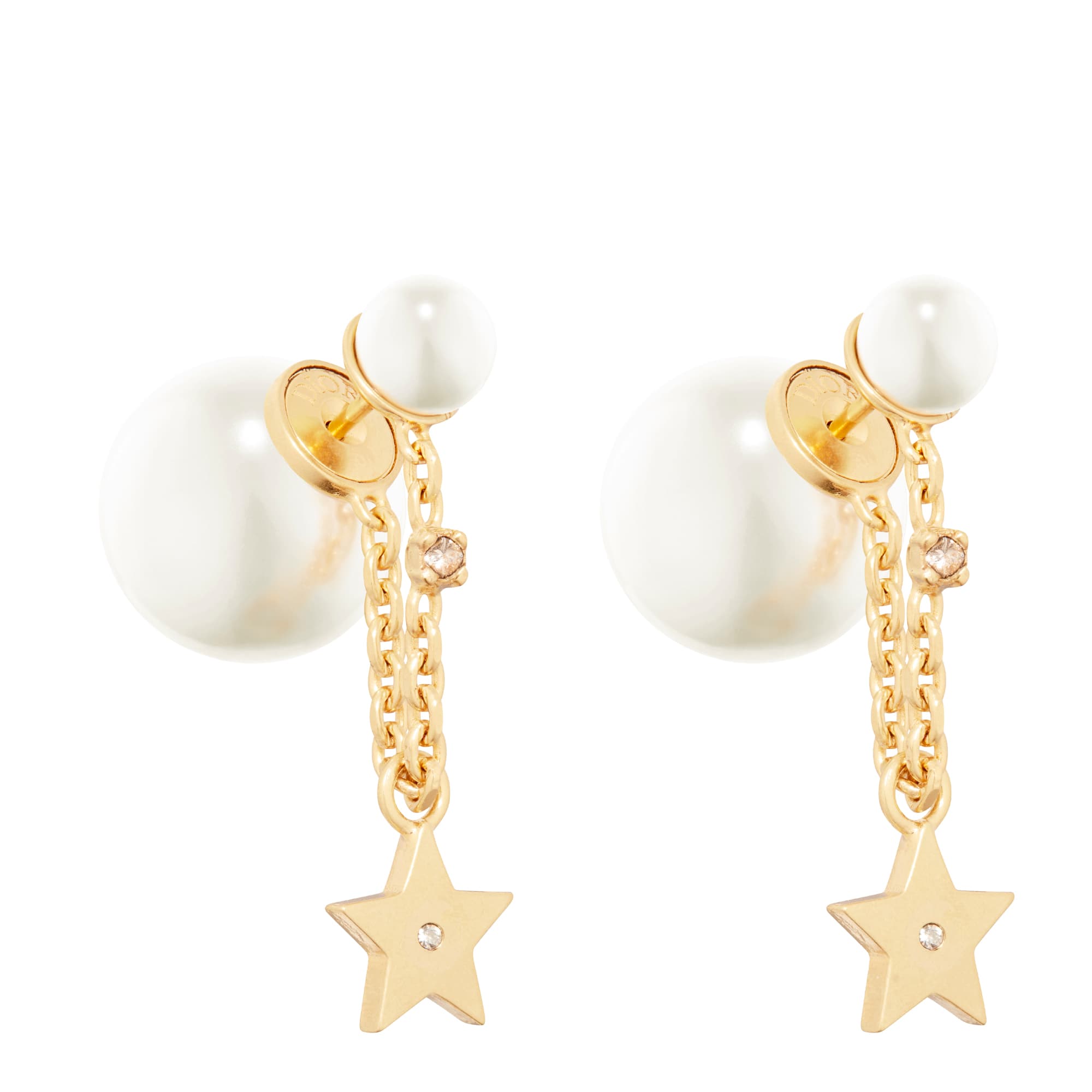 Dior Tribales金色幸運星耳環。NT$17,500(迪奧提供)
