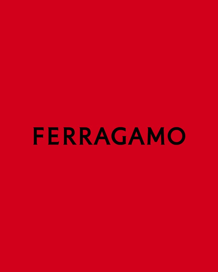 英國著名視覺藝術大師Peter Saville親自操刀字體設計。(翻攝自FERRAGAMO IG)