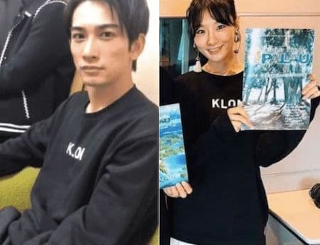 町田啓太(左)和玄理去年就被粉絲抓包有不少同款服飾。(翻攝自網路)