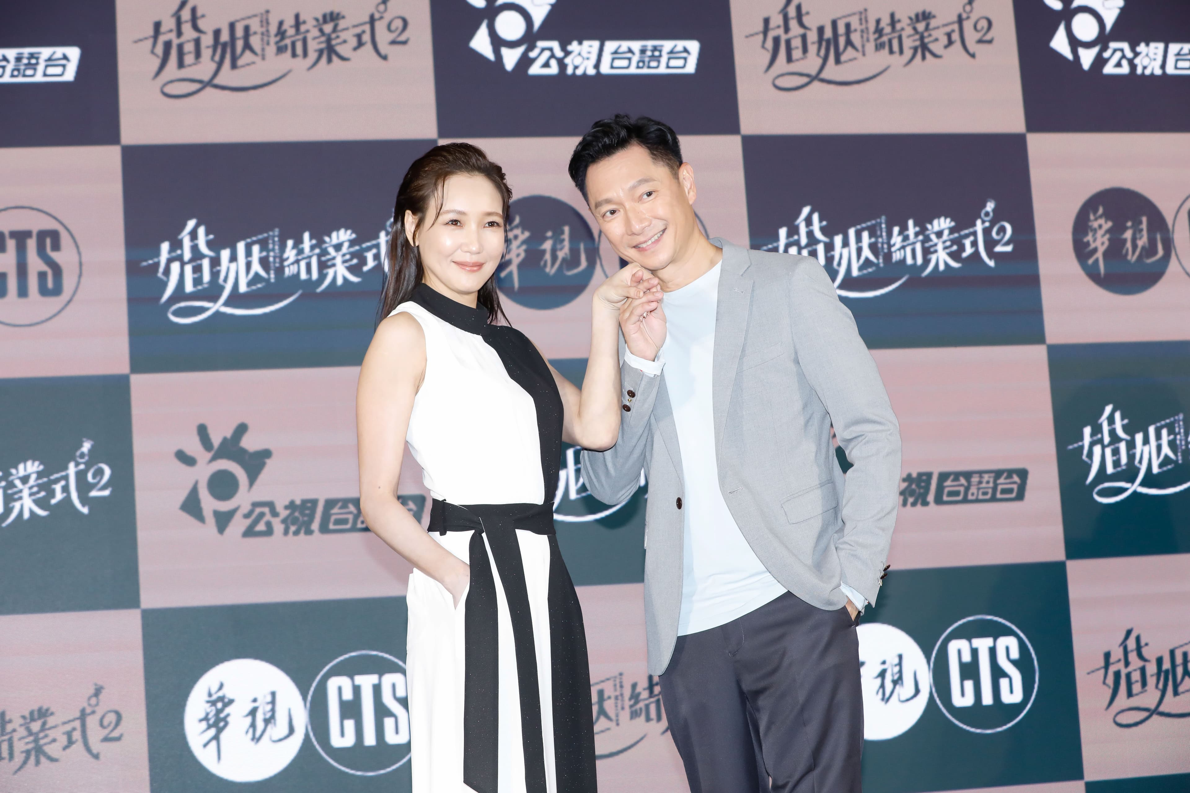 張本渝(左)和謝祖武(右)將在戲裡繼續糾纏。