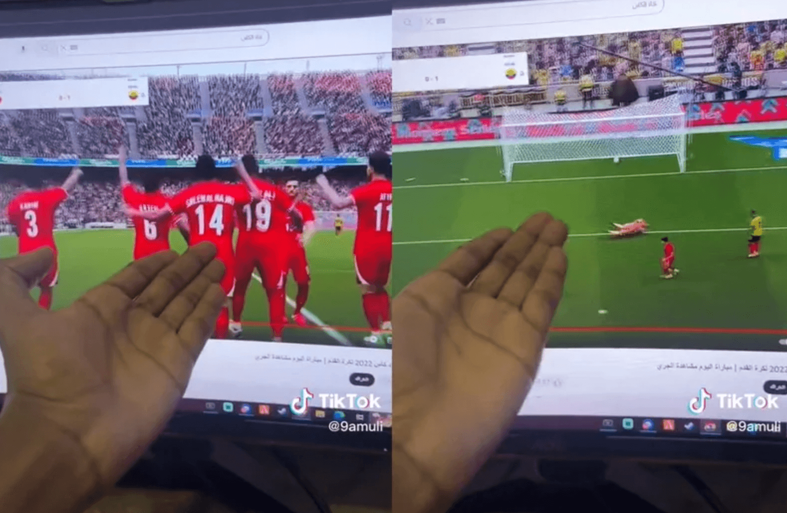 9amuli發現這荒唐一幕,拍下來發文。(翻攝自TikTok)
