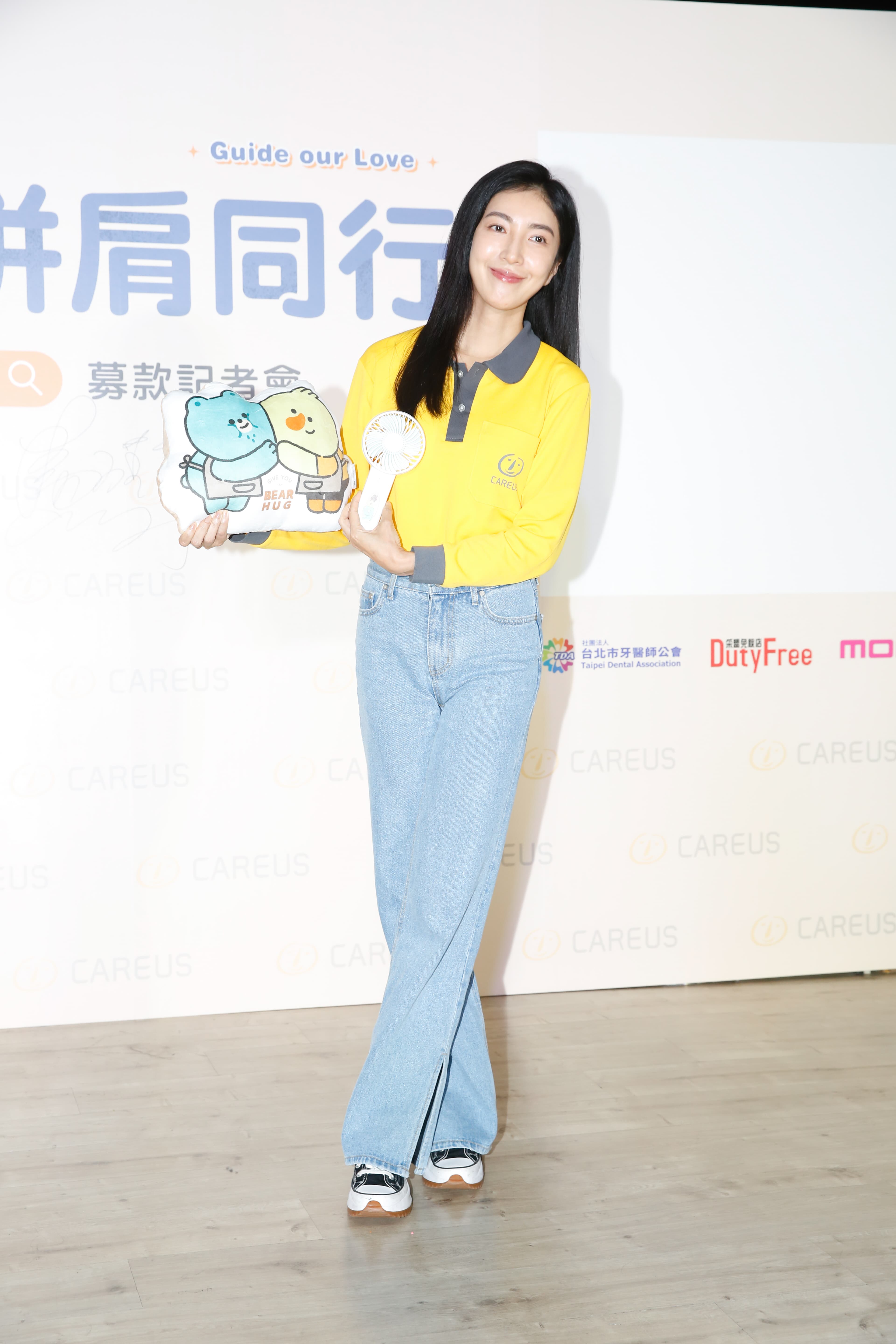 楊謹華日前去韓國渡假和老公放風,返台後準備開工。