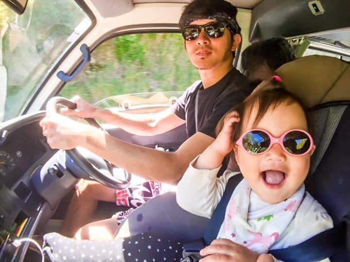 宥勝幾年前也曾帶小孩到澳洲自駕旅行。(翻攝宥勝臉書)