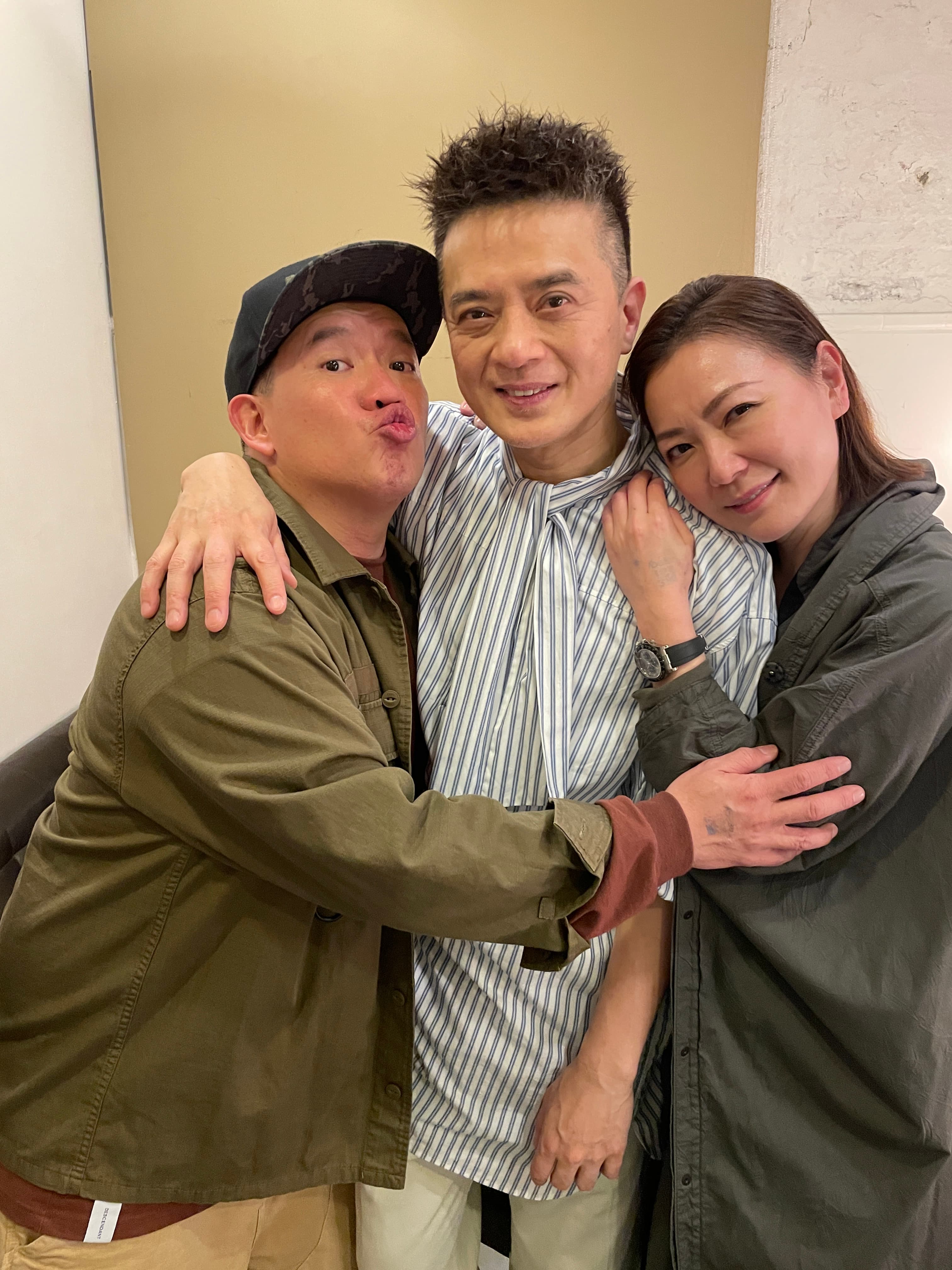 已定居台灣的杜汶澤與田蕊妮夫婦也特地到場力挺黃耀明的演出。(攝影:Cheehaur)