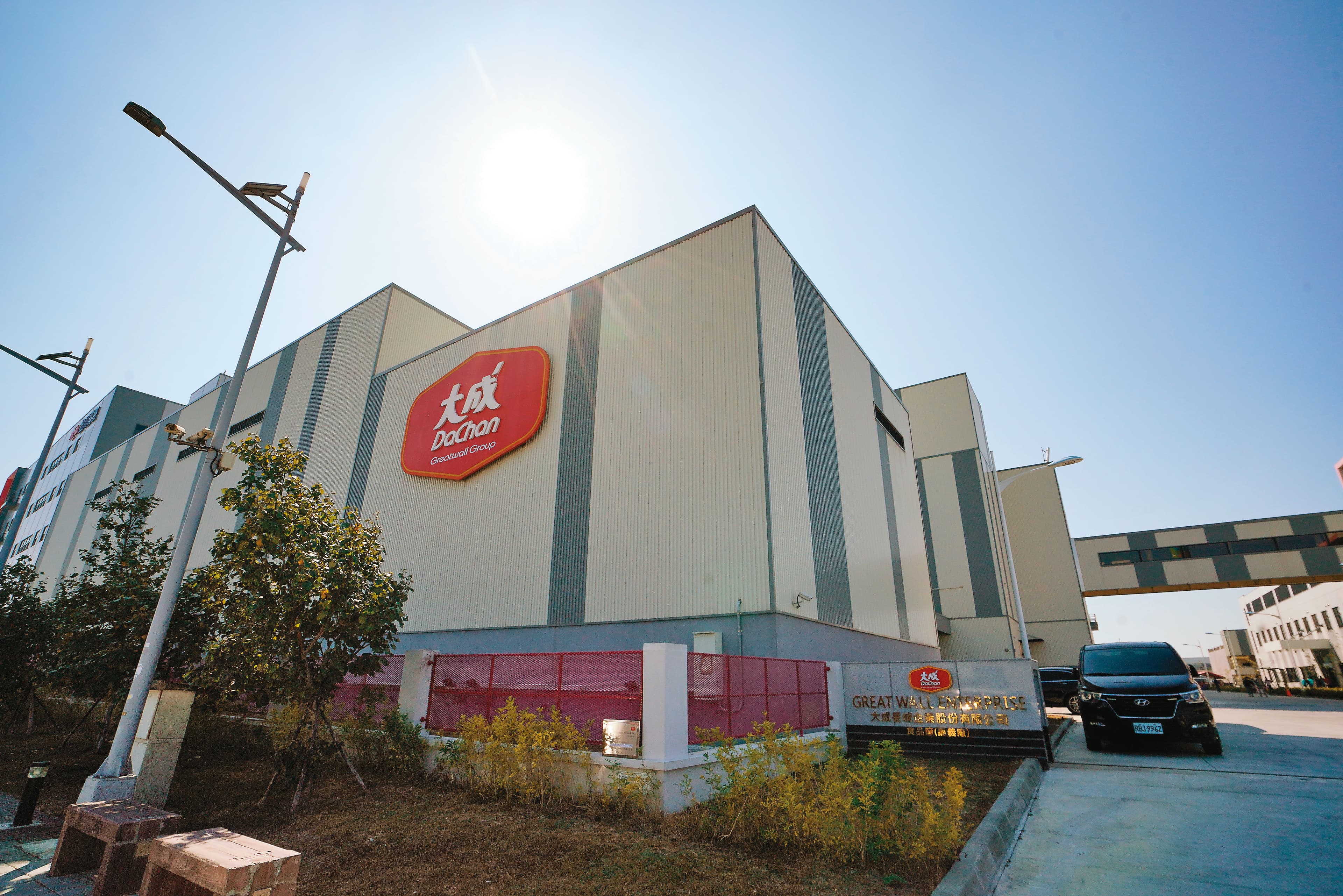 大成位於嘉義馬稠後的食品園區第1期正式啟用,每年可貢獻50億元營收。