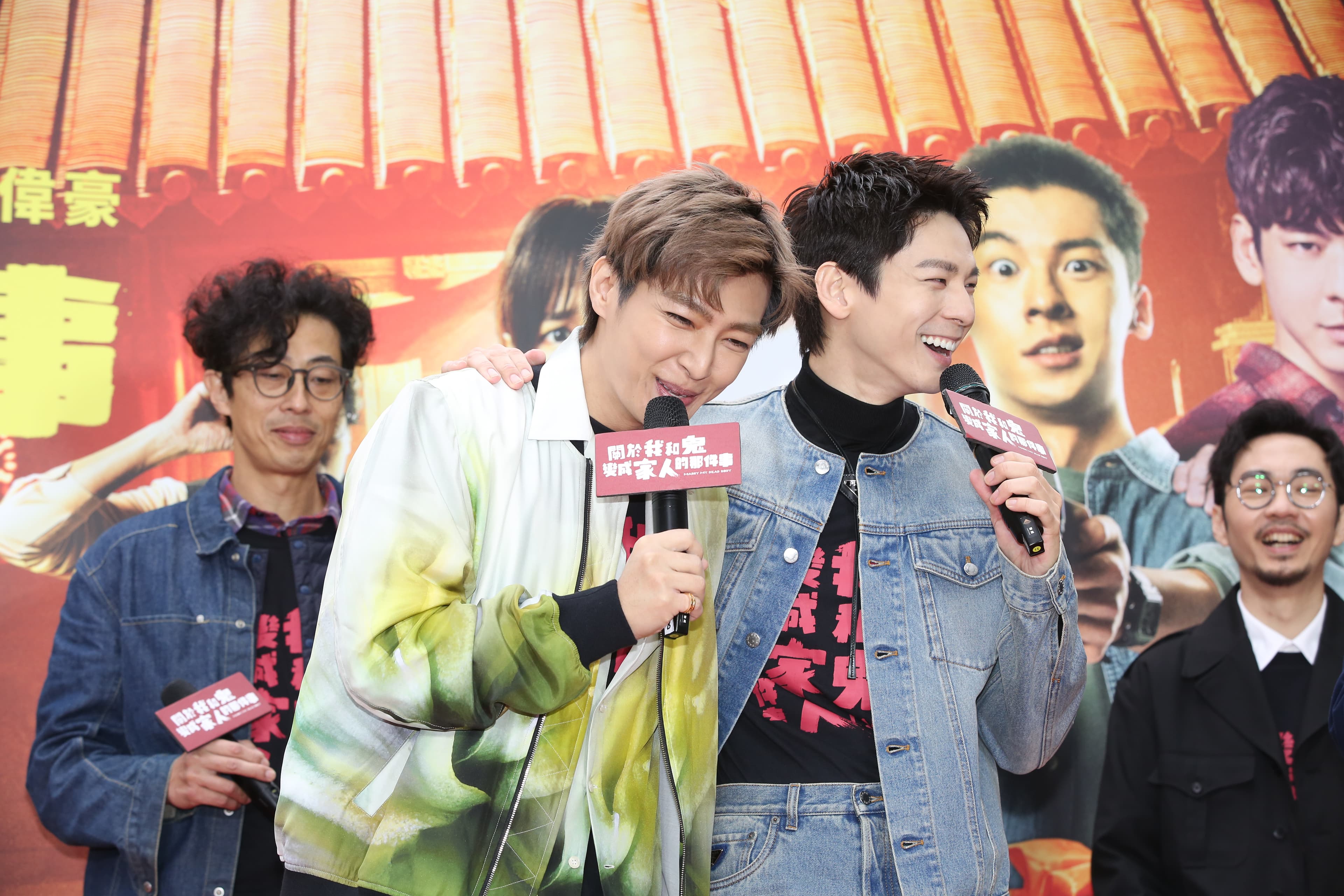 林柏宏與炎亞綸片中飾演分手的情侶,兩人第一天碰面就為戲拍了不少親熱照。
