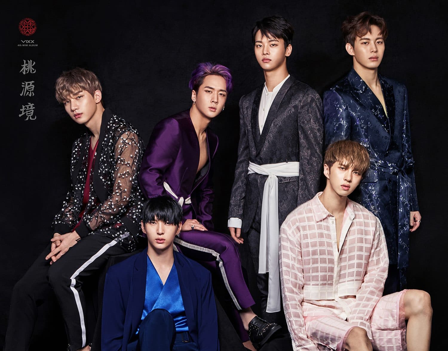 VIXX的〈桃源境〉融入韓國傳統元素曾造成話題。(翻攝VIXX臉書)
