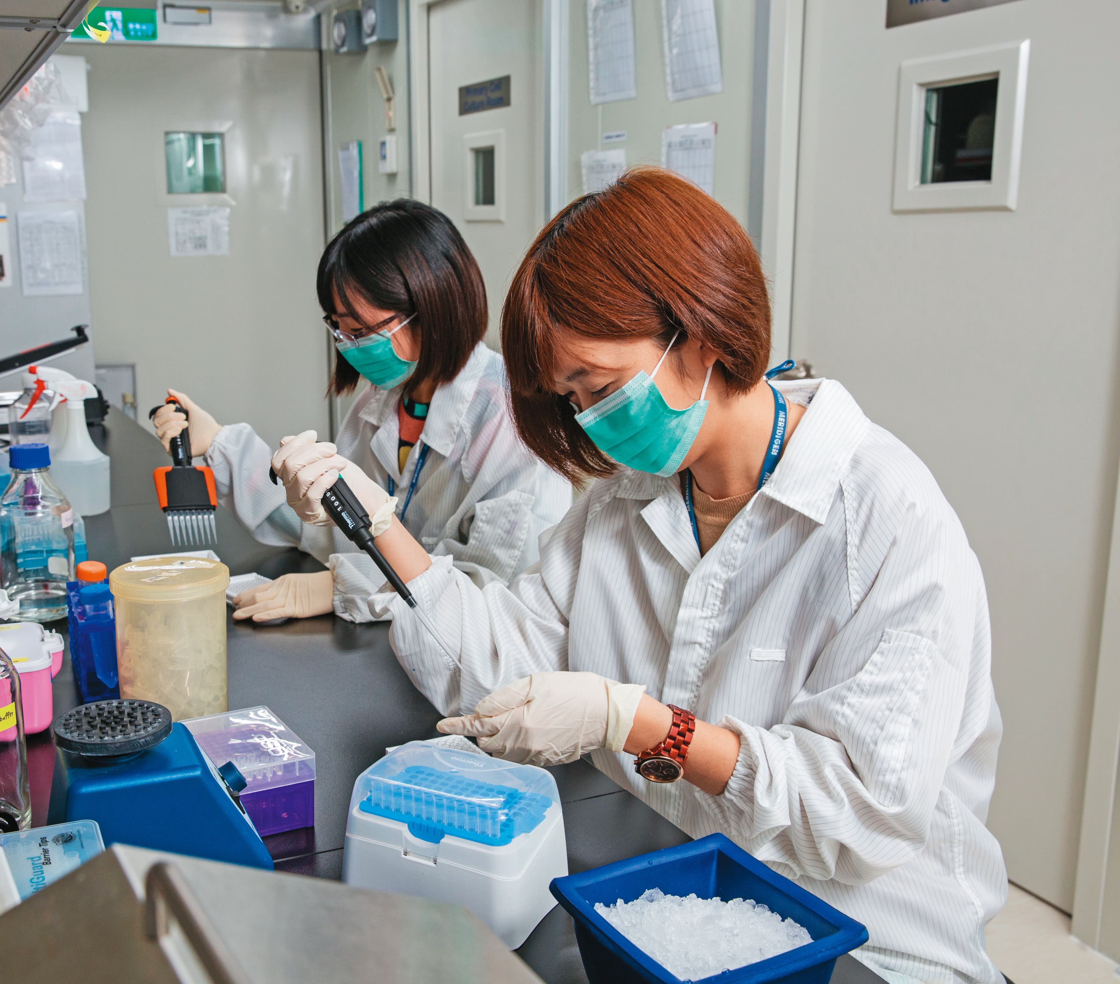 醫美診所取出自體脂肪細胞後,交由擁有GTP認證的細胞治療廠培養。