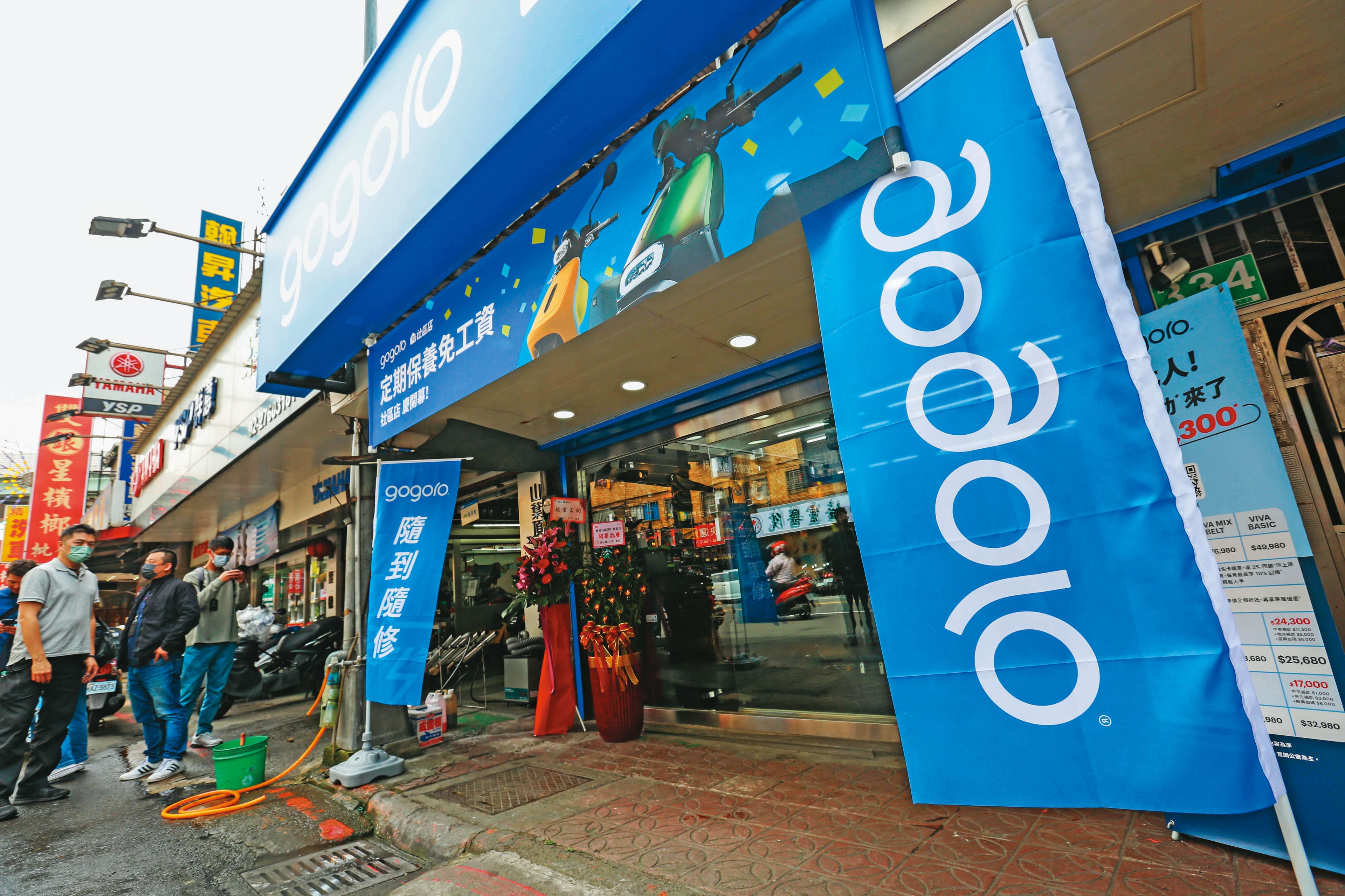 Gogoro以新一代門市「社區店」搶市,未來維修不用再預約排隊,服務觸角更從電動機車擴大至燃油機車。