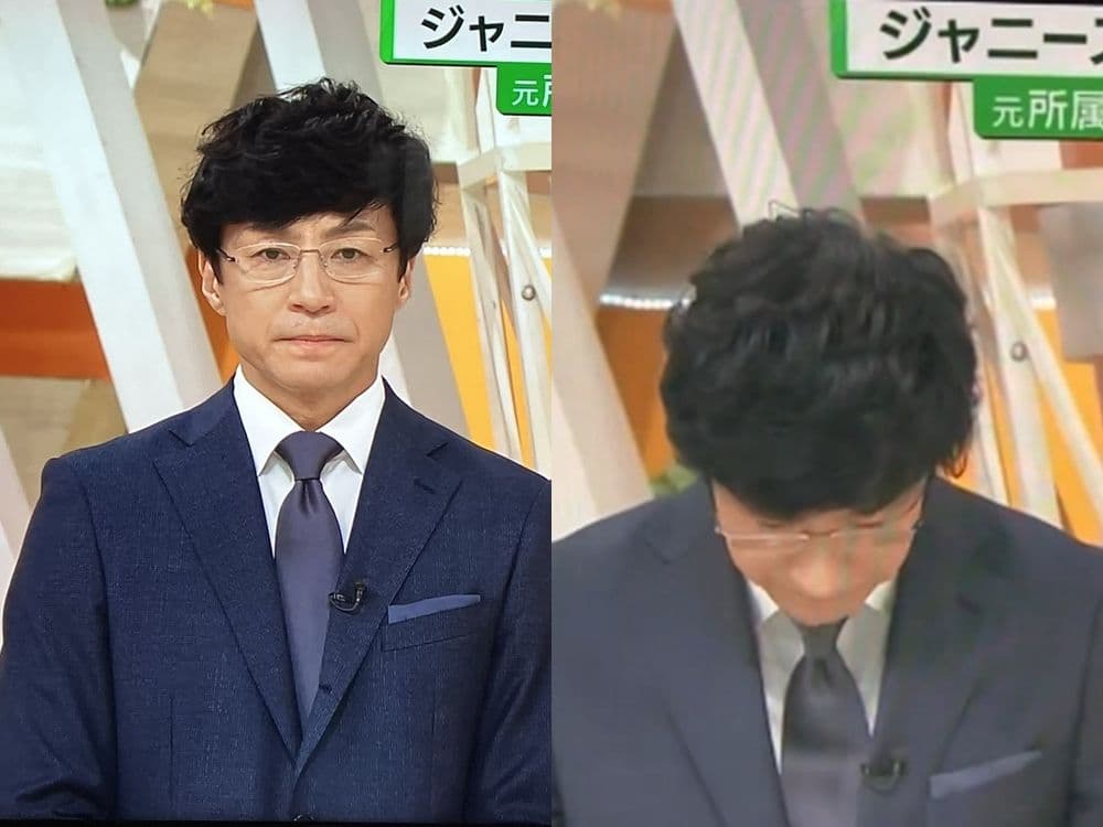 東山紀之撂重話要好好討論「傑尼斯這個名字是否該存續」,鞠躬道歉。(網路圖片)