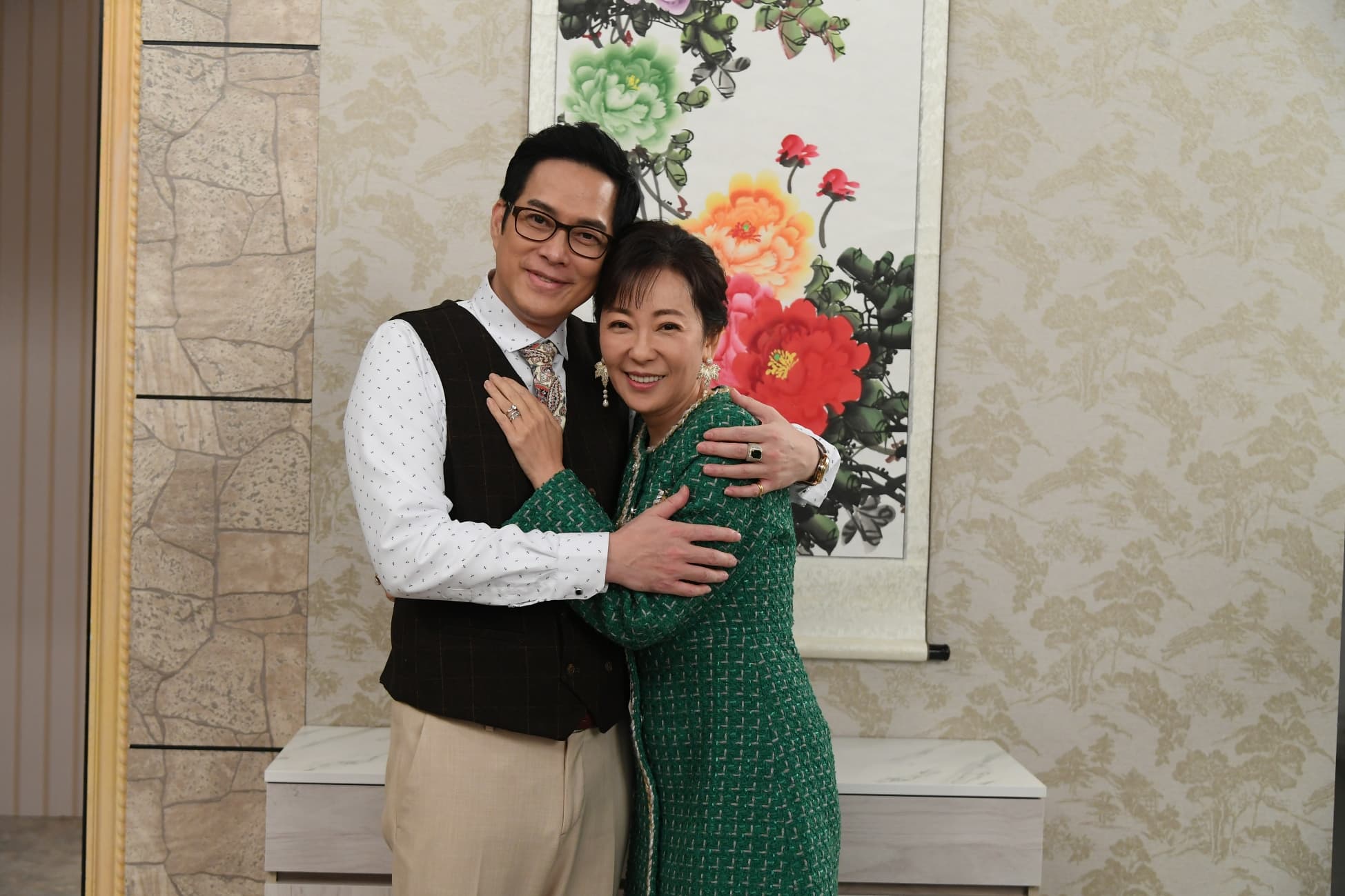 況明潔和林健寰在劇中是開心果組合。(三立提供)