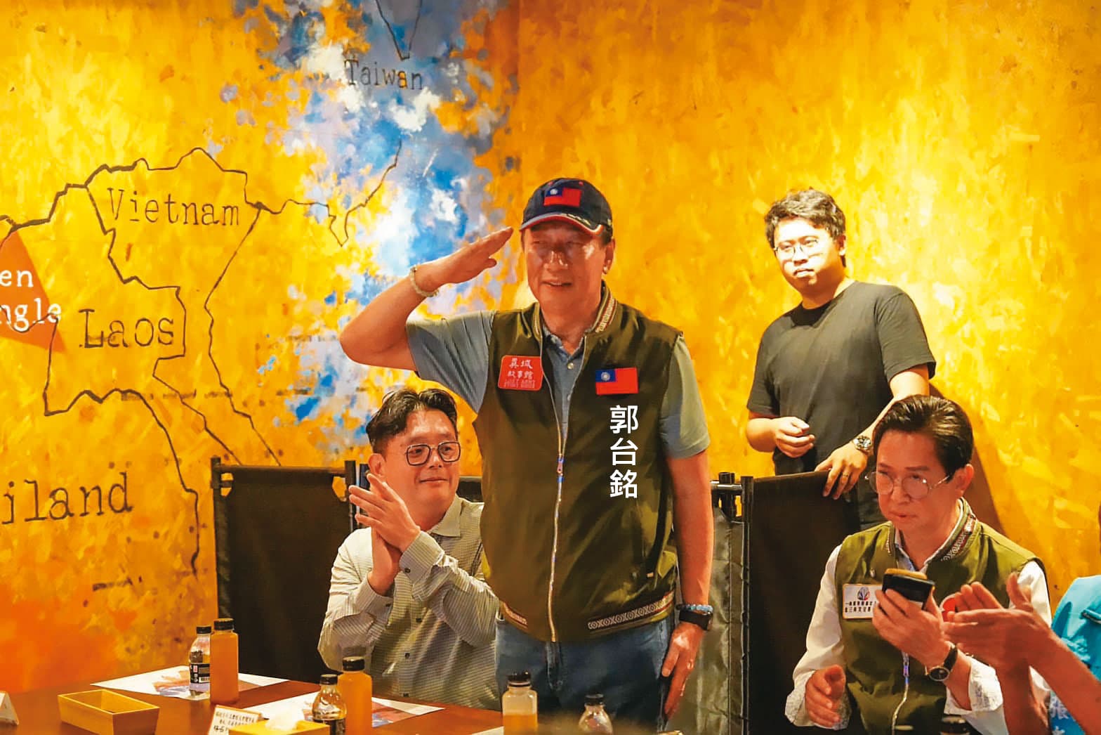國民黨基層力挺郭台銘的聲浪未退,仍期待在全代會前醞釀「換侯」。 (郭台銘團隊提供)