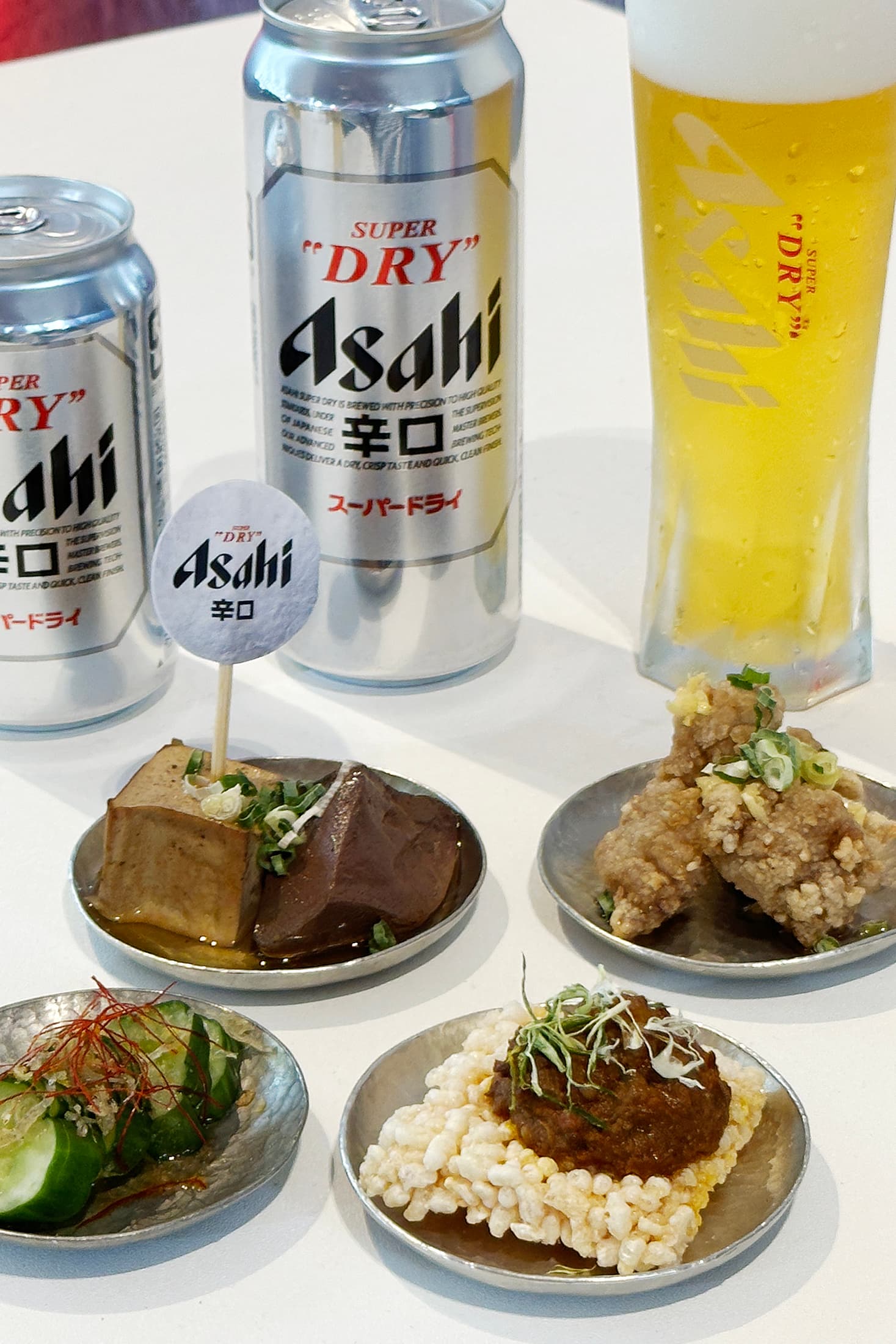ASAHI SUPER DRY在台北南西商圈設置流快閃吧,以及一系列品牌活動,包括領取暢快地圖杯墊,可在中山區合作酒吧獲得啤酒買一送一優惠。