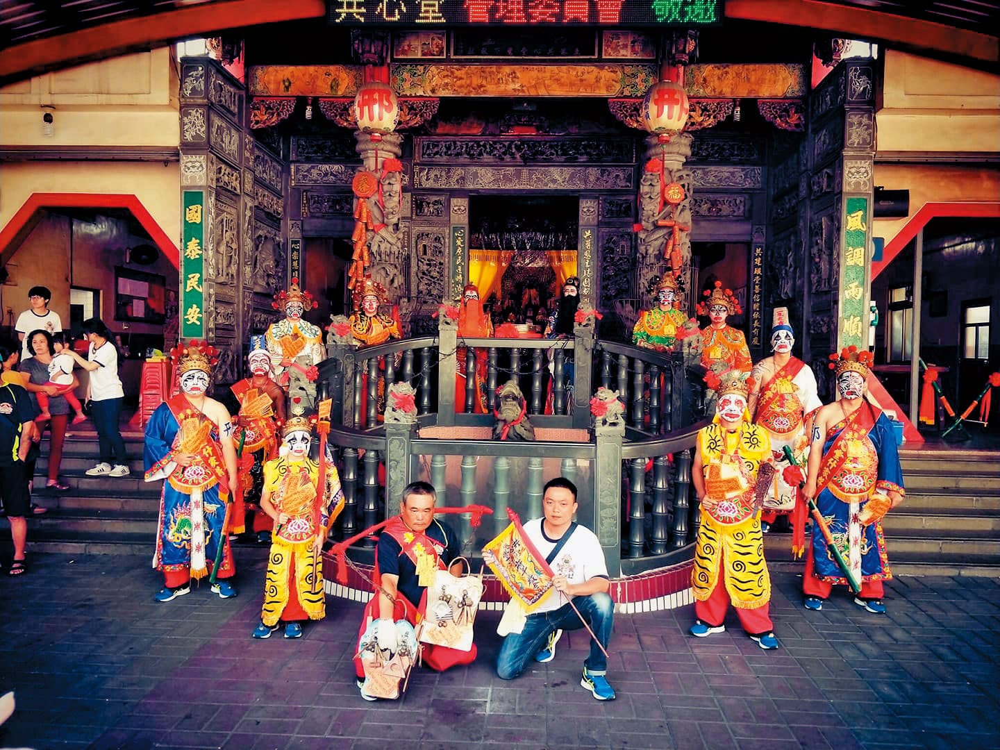 承辦員警前往檺林宮(圖)請邢府千歲協助後,案情露出曙光。(翻攝共心堂邢府五千歲臉書)