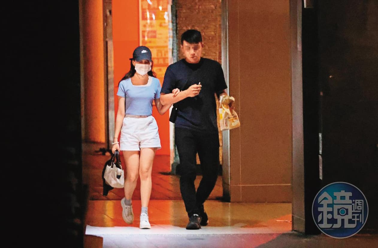 陳紫渝被本刊直擊和警察男友約會。(資料照)