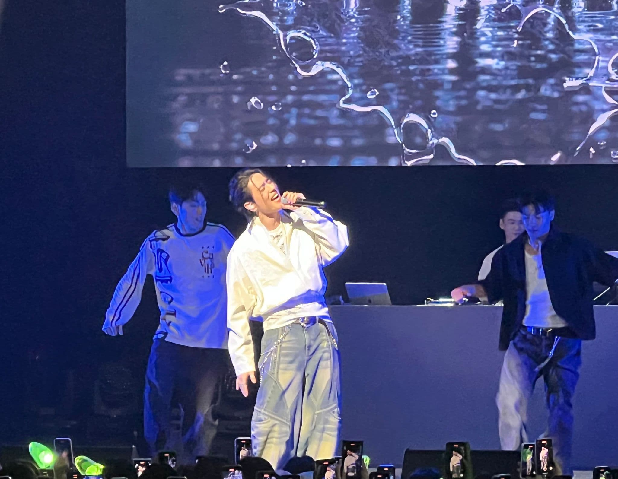 金有謙整場帶來15首歌曲。(讀者提供)