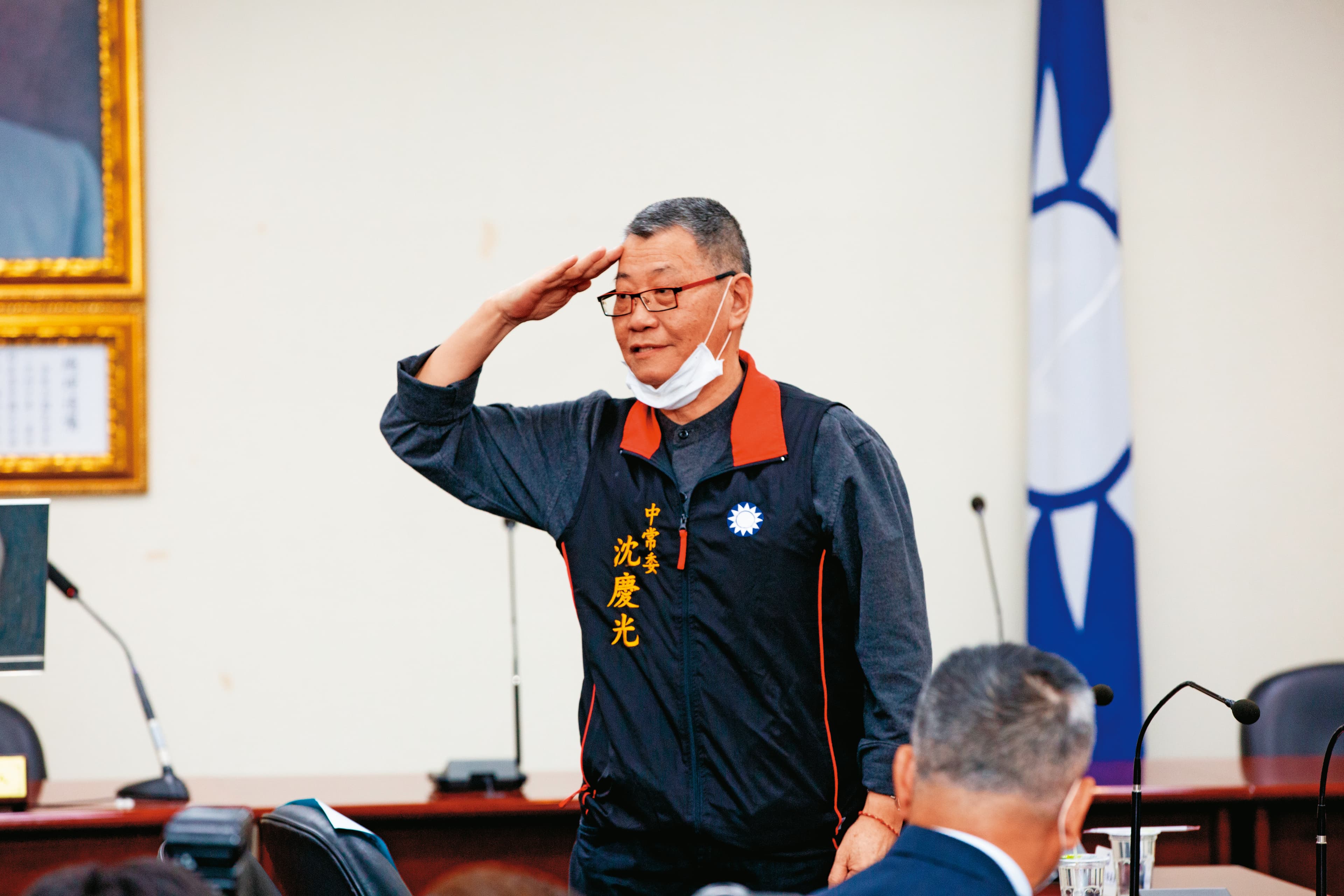 身兼國民黨中常委的中工董事長特助沈慶光涉行賄張大偉,一審遭重判4年,全案上訴中。