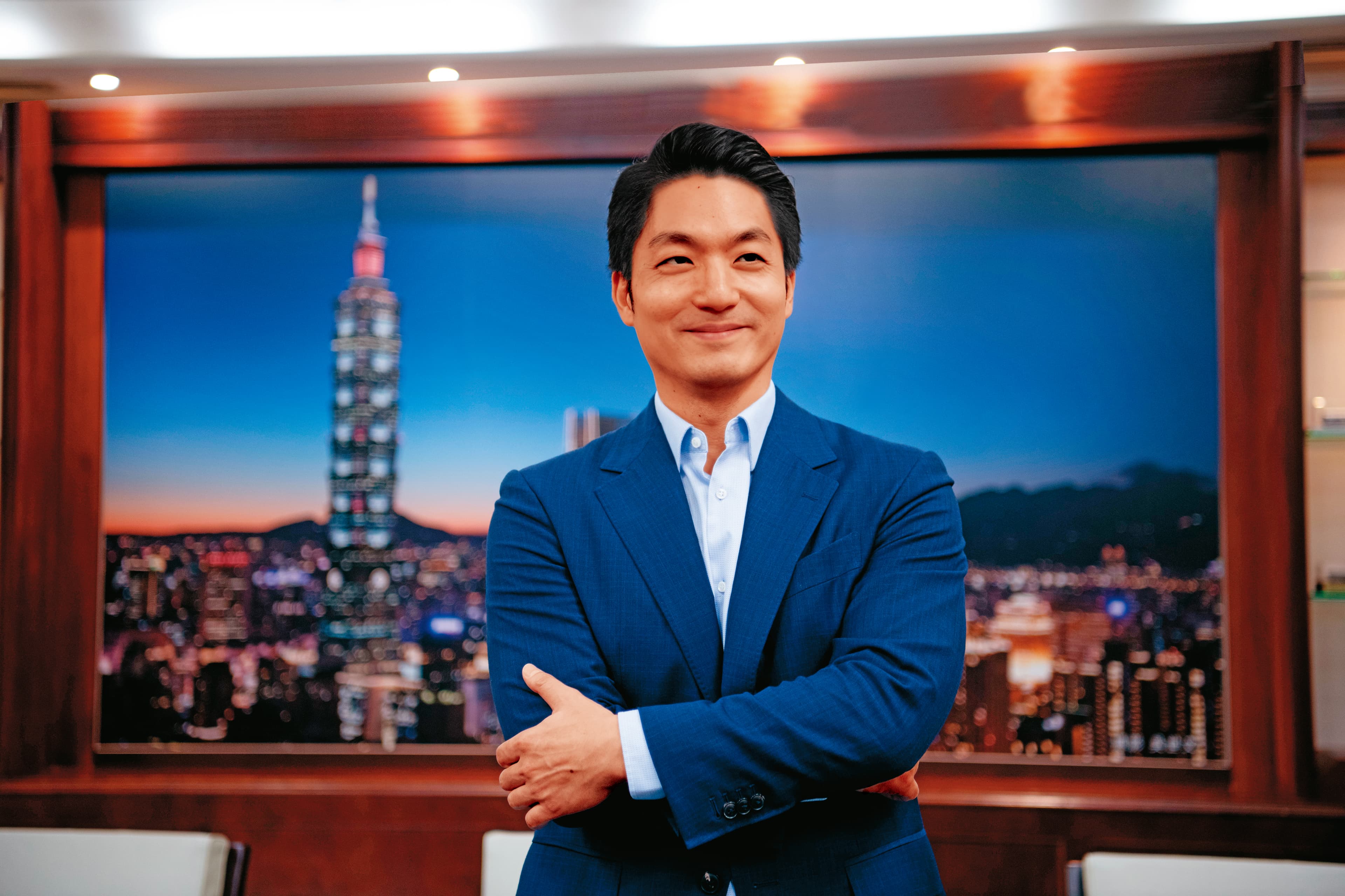 蔣萬安接受本刊專訪,強調希望透過務實、理性的對話,促進兩岸合作。