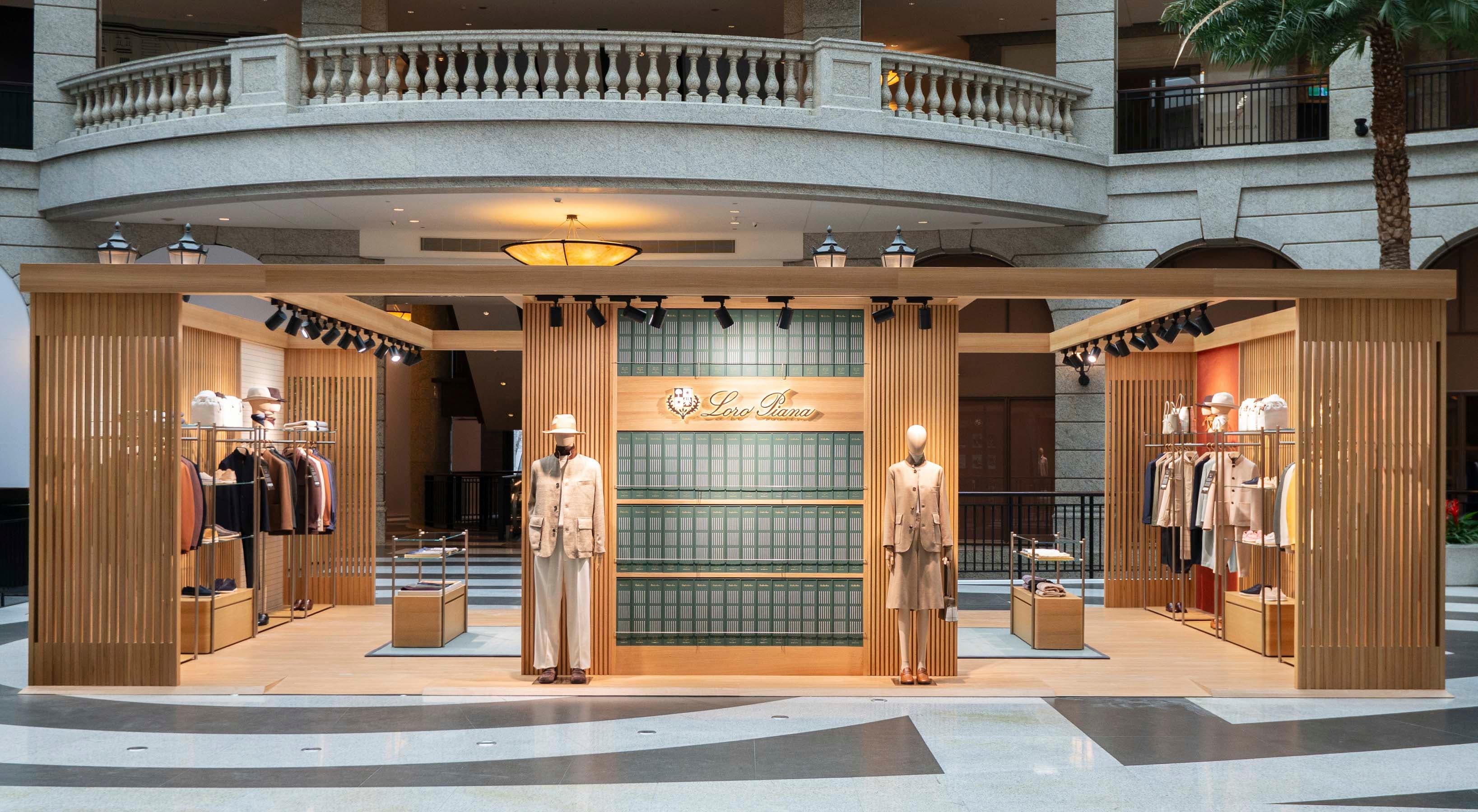 Loro Piana 100 Years 期間限定店自即日起開放至3月9日。(Loro Piana提供)