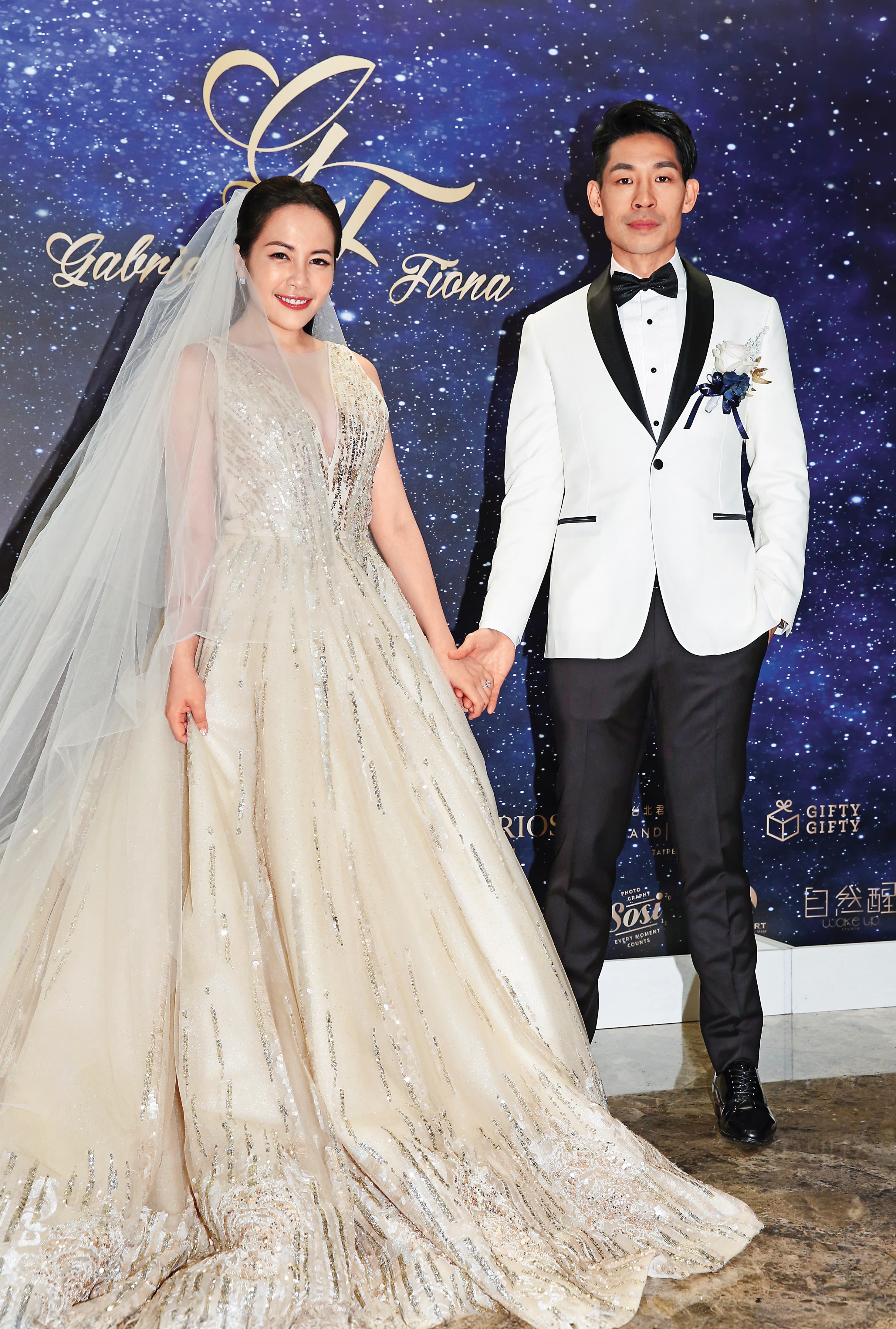 藍鈞天(右)與陳羽柔(左)交往5年、結婚9年,檯面上維持著要好夫妻的樣貌,外界也覺得兩人很匹配,如今被爆離婚進行式。