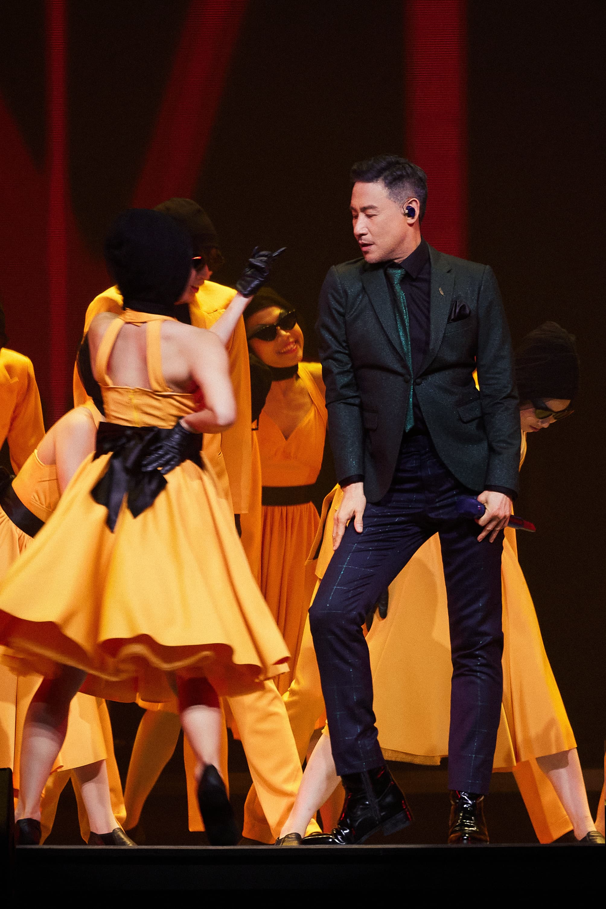 唱了近40年,張學友就是愛表演。(超級圓頂提供)
