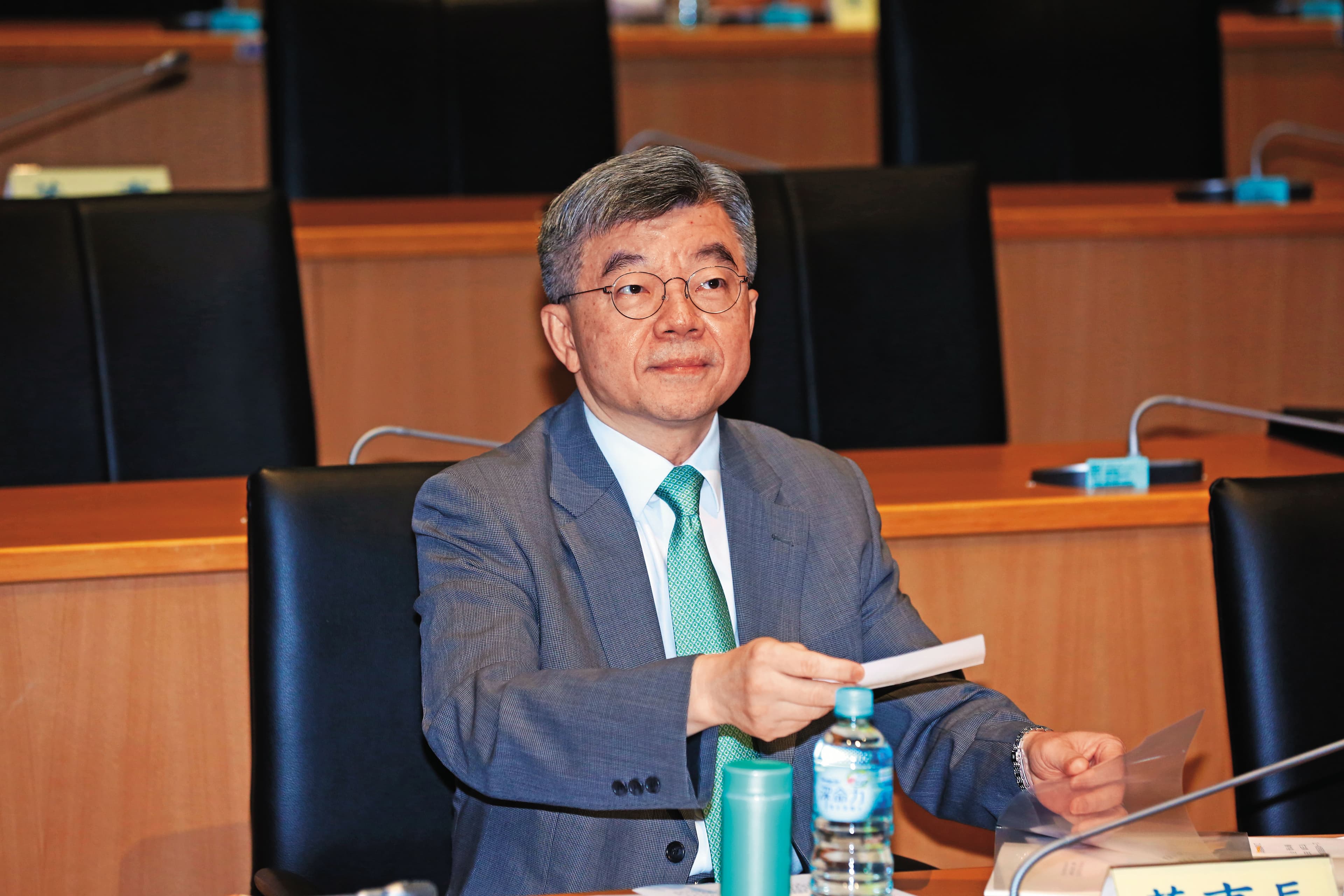台肥D7土地交易案遭質疑圖利廠商後,時任董事長兼總經理的黃耀興(圖),在消息曝光後不久即火速下台。