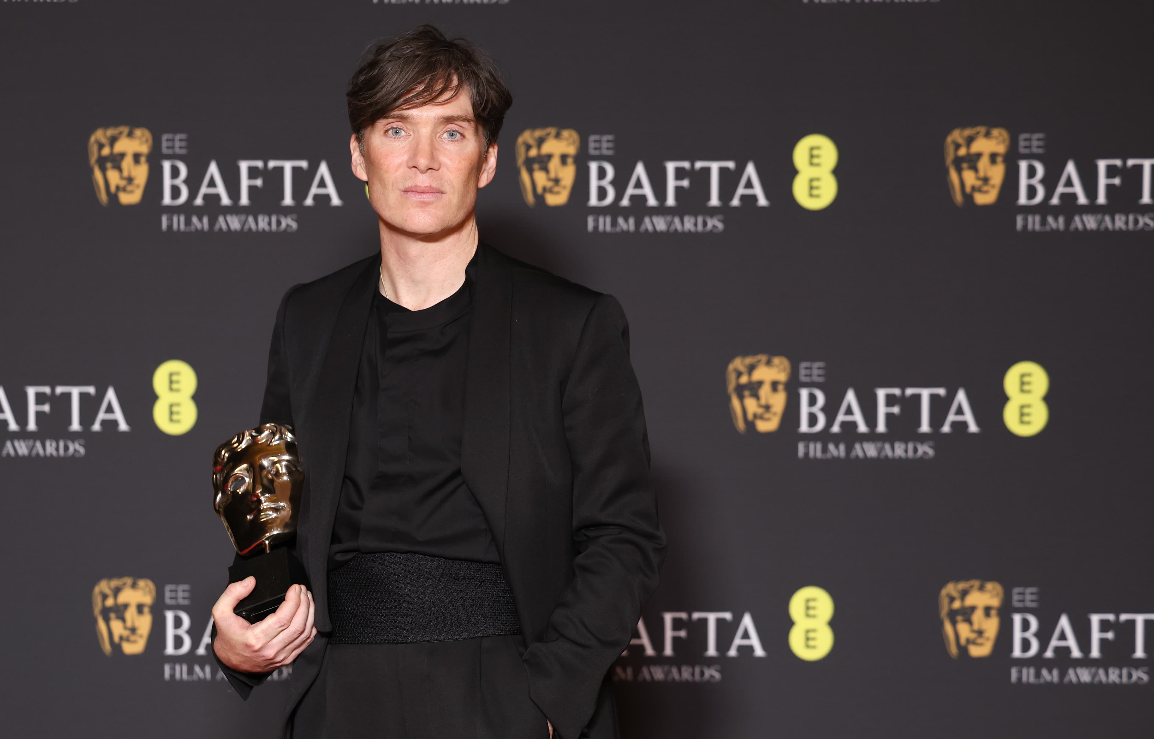 拿到最佳男主角的席林墨菲,永遠看起來都像是「社交恐懼症」。(東方IC)