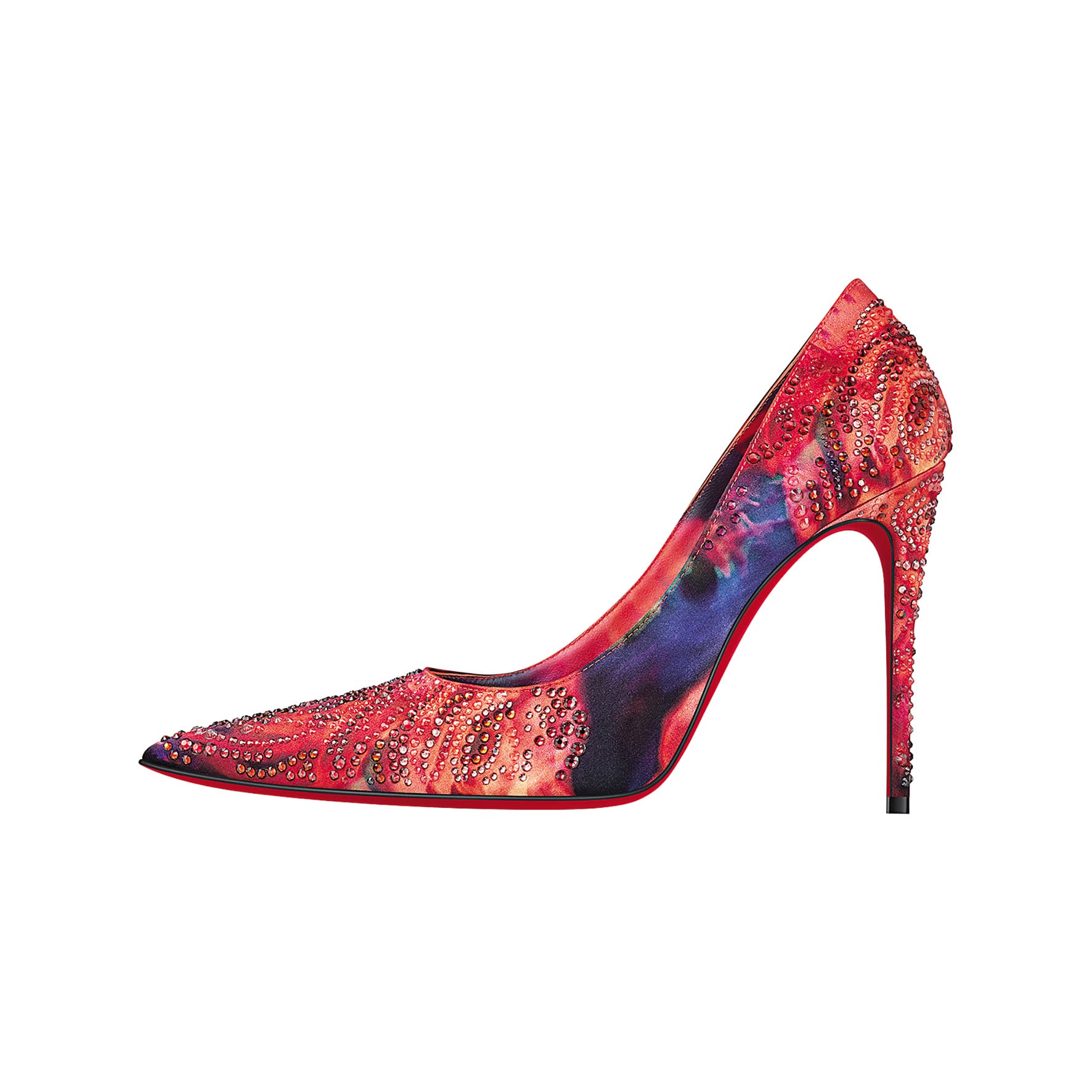 耗時3個小時純手工鑲嵌水晶的KATE MAX ROSES STRASS。NT$74,100(美之心提供)