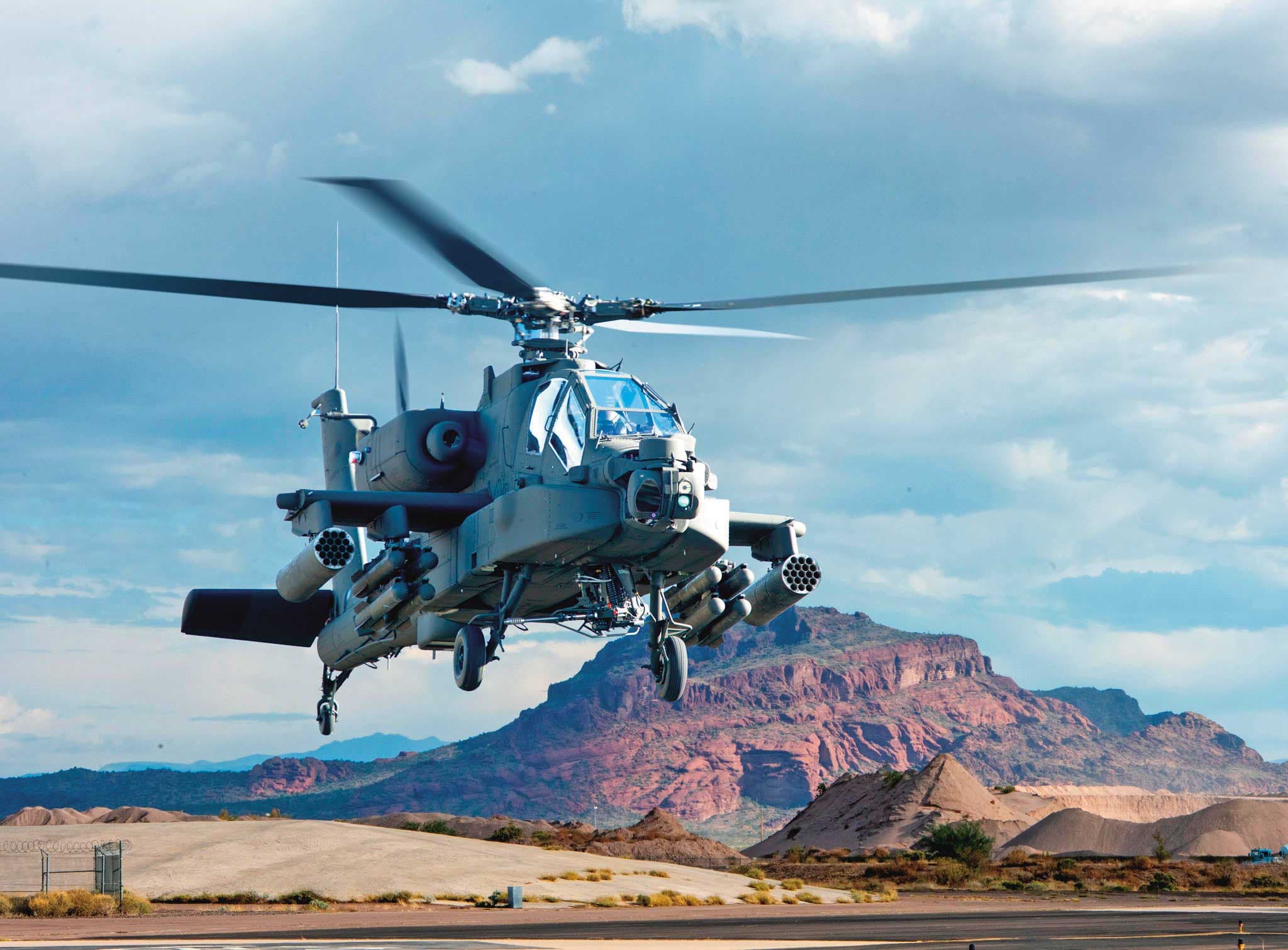 阿帕契直升機是由美國波音(The Boeing Company)為美陸軍所設計製造的主力武裝直升機。(翻攝The Boeing Company臉書)