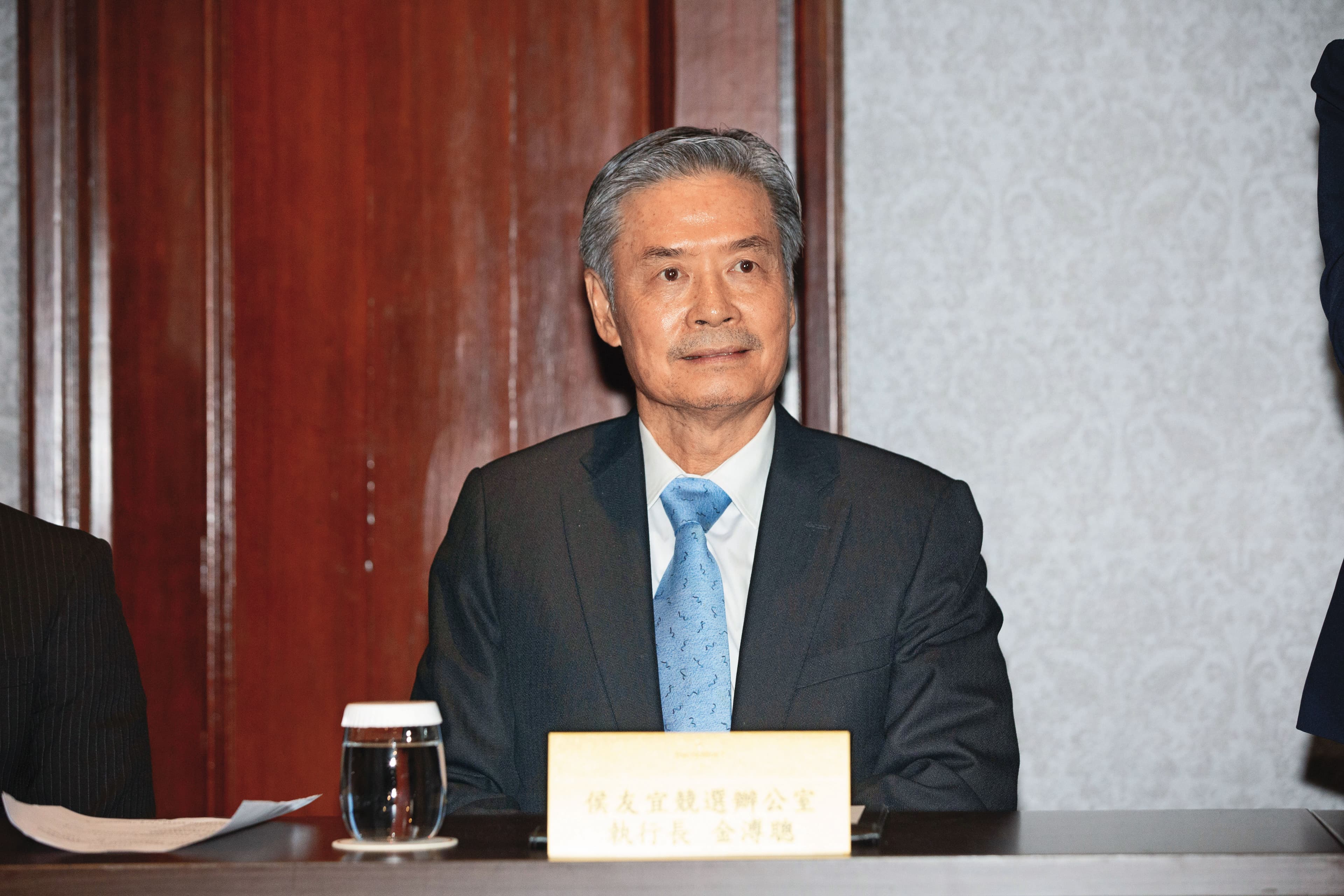 金溥聰結束2024總統大選輔選工作後,鮮少公開露面。