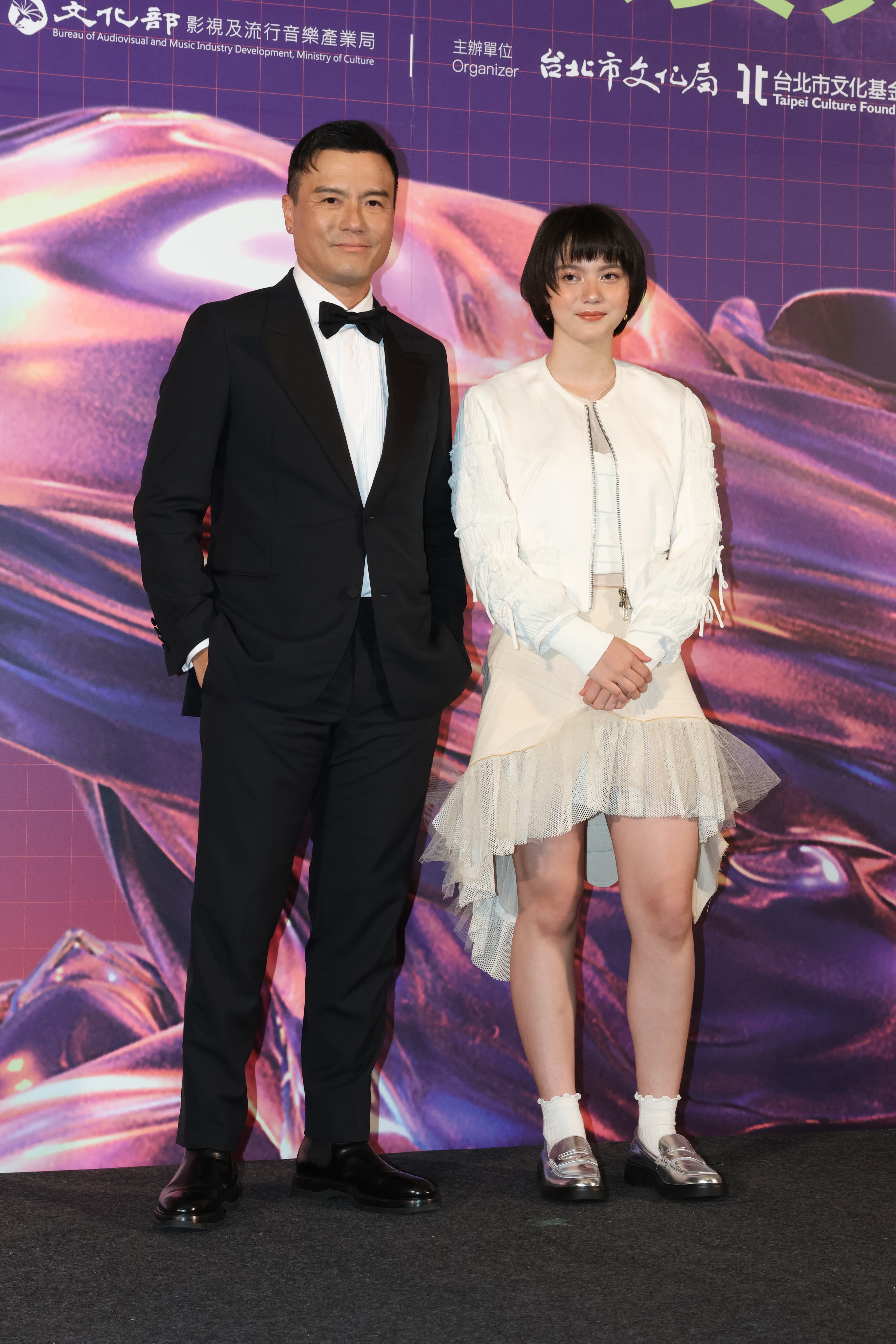 李銘忠(左)、尹茜蕾(右),演出《少男少女》 分別入圍台北電影獎最佳男配角與最佳新演員。