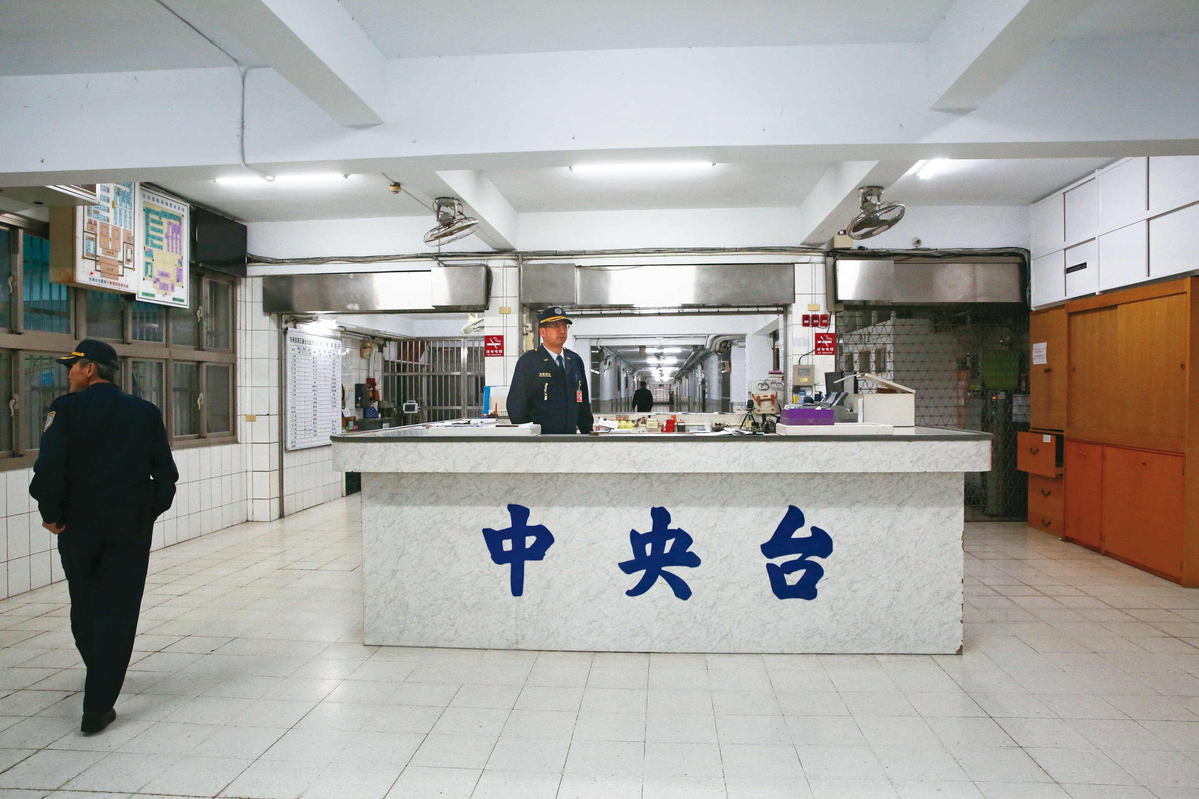 命案發生以後,台北監獄調閱中央台(圖)的監控畫面,希望釐清案情。