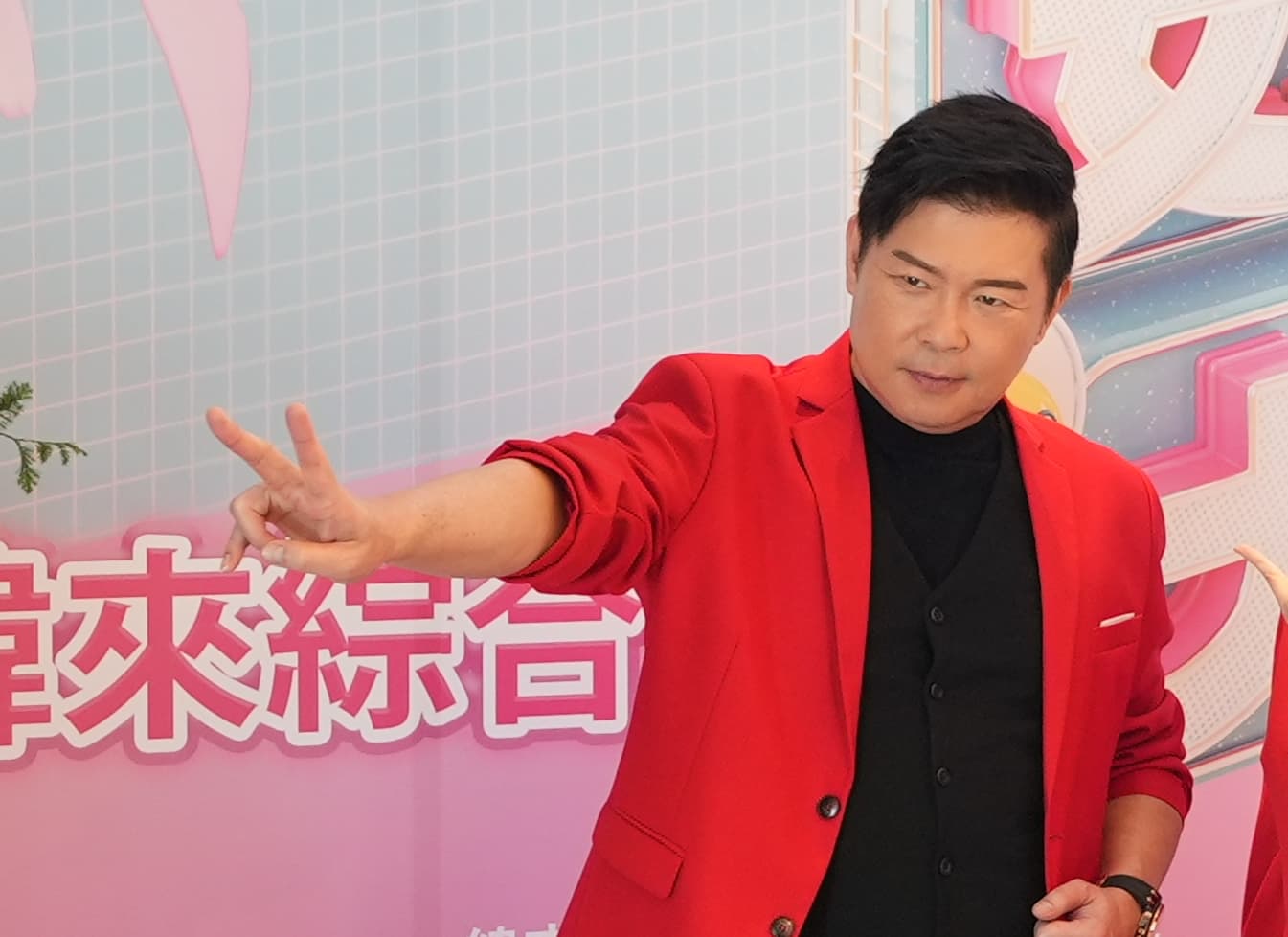 曾國城鬆口談蔡尚樺感情現況。(緯來提供)