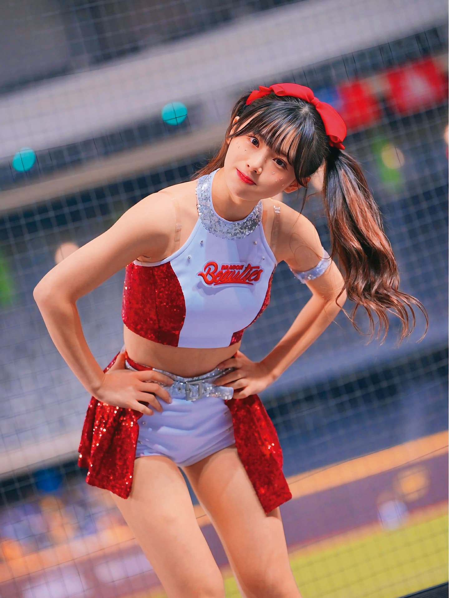 金娜妍今年初才來台加入味全龍當「小龍女」。(翻攝自naaa_.y IG)