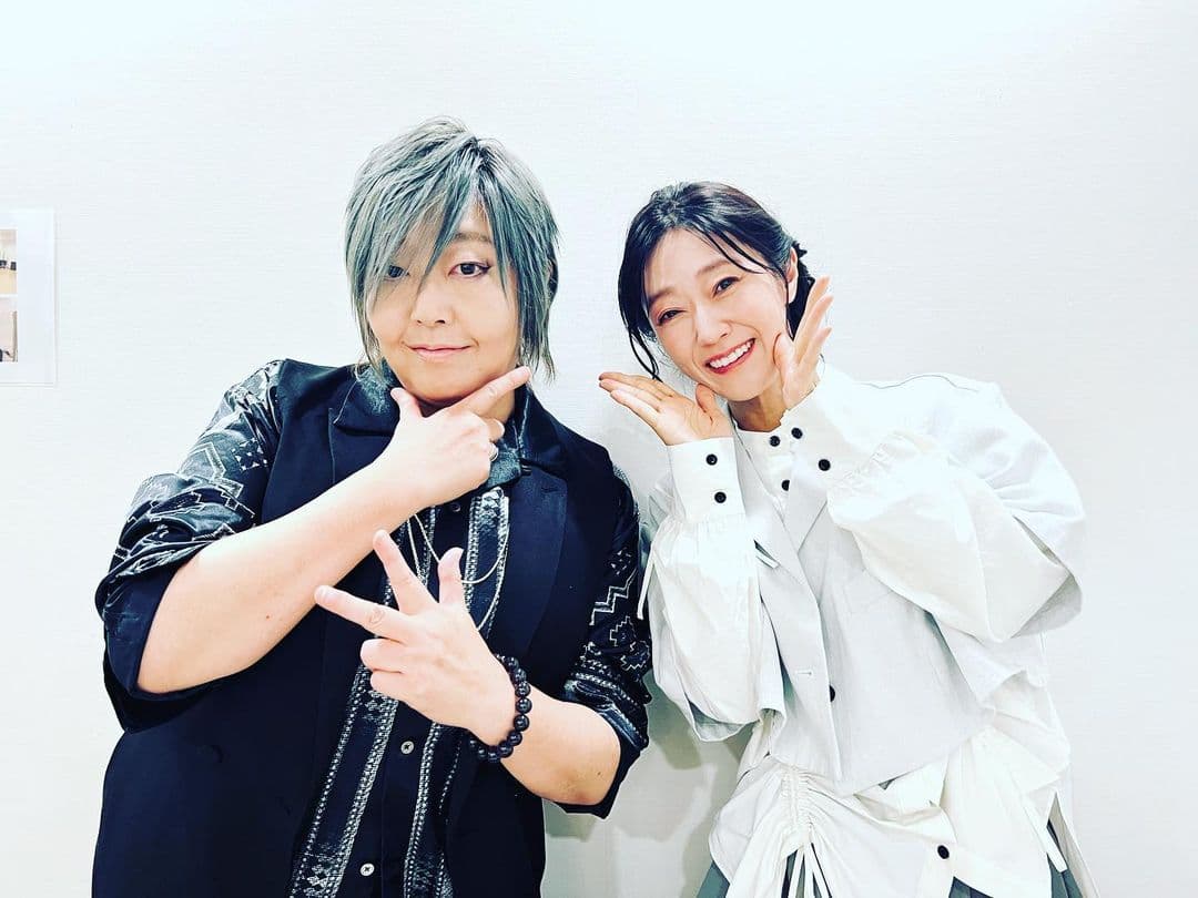 緒方惠美(左)和釘宮理惠是日本著名聲優。(翻攝緒方惠美IG)