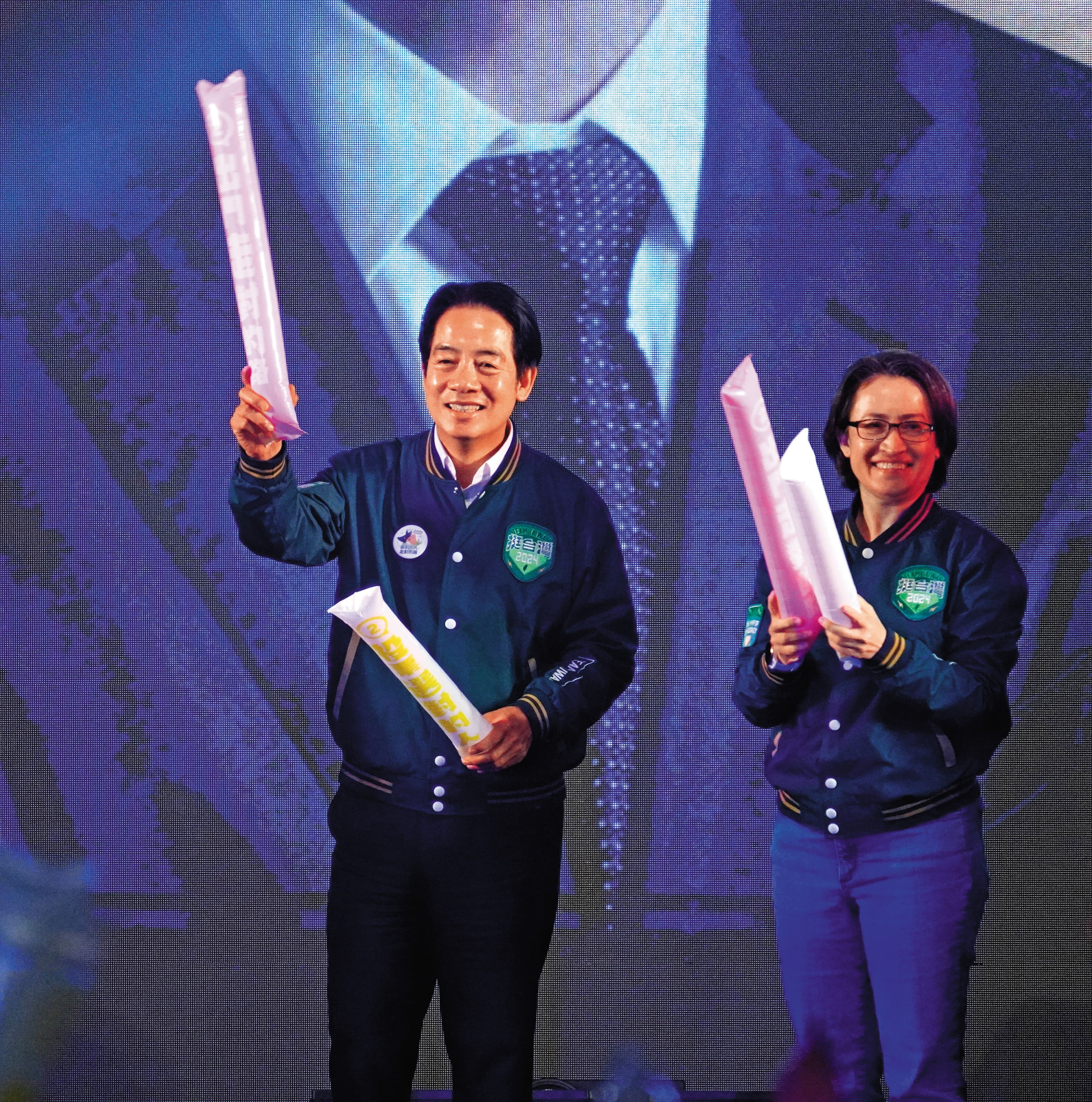 賴蕭配聲勢雖領先對手,但綠營內部對立委選情不敢掉以輕心。