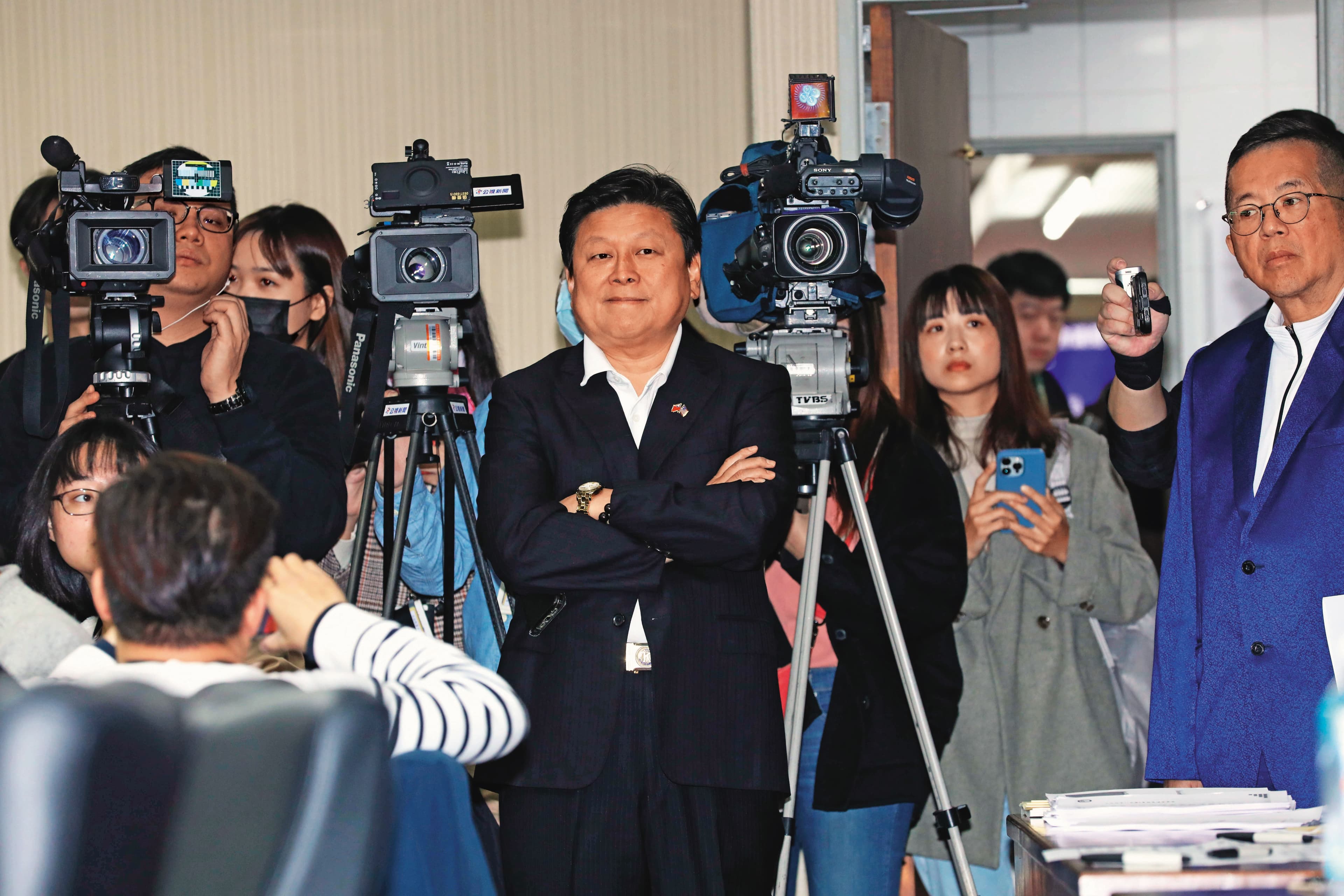 傅崐萁(圖)力推的花東快速公路建設、環島高鐵案,也是此次朝野爆發衝突的因素之一。