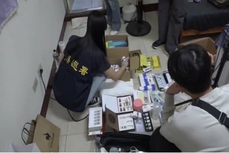 查扣數量堪可媲美合法醫美診所。(海巡署提供)