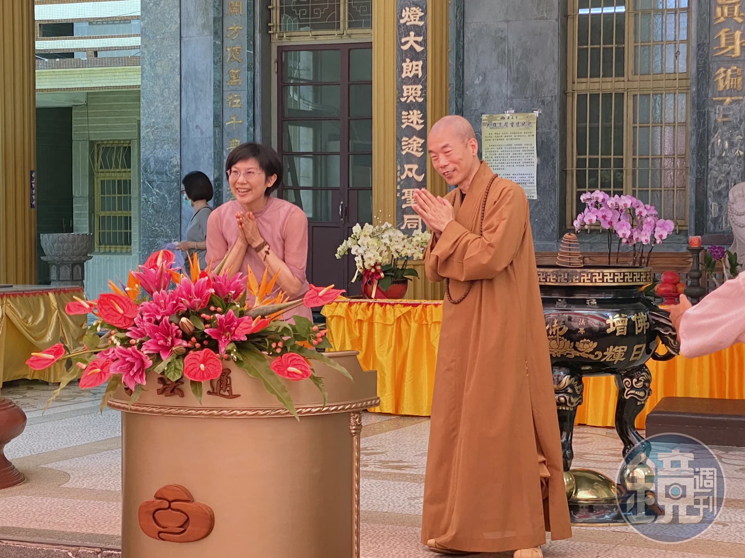 林岱樺的政治獻金專戶有款項匯進通法寺住持釋煌智的銀行帳戶,還被拿來買土地、付頭期款。(本刊資料照)