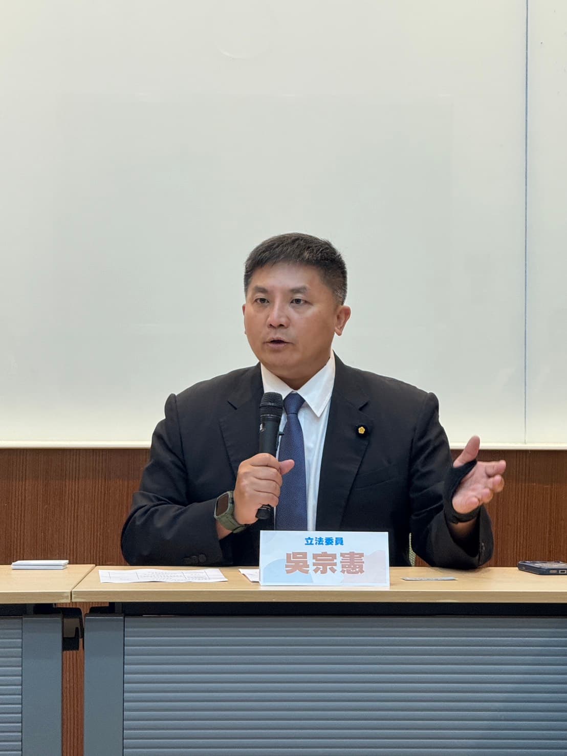 國民黨立委吳宗憲有意角逐宜蘭縣長寶座。(翻攝吳宗憲臉書)